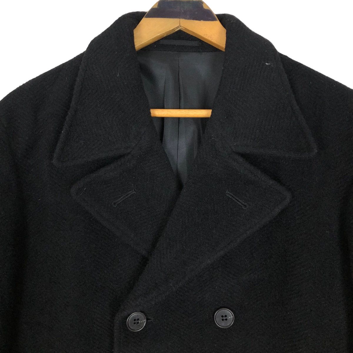 Vintage 90s Yohji Yamamoto D’Urban A.A.R Wool Trench Coat - 10