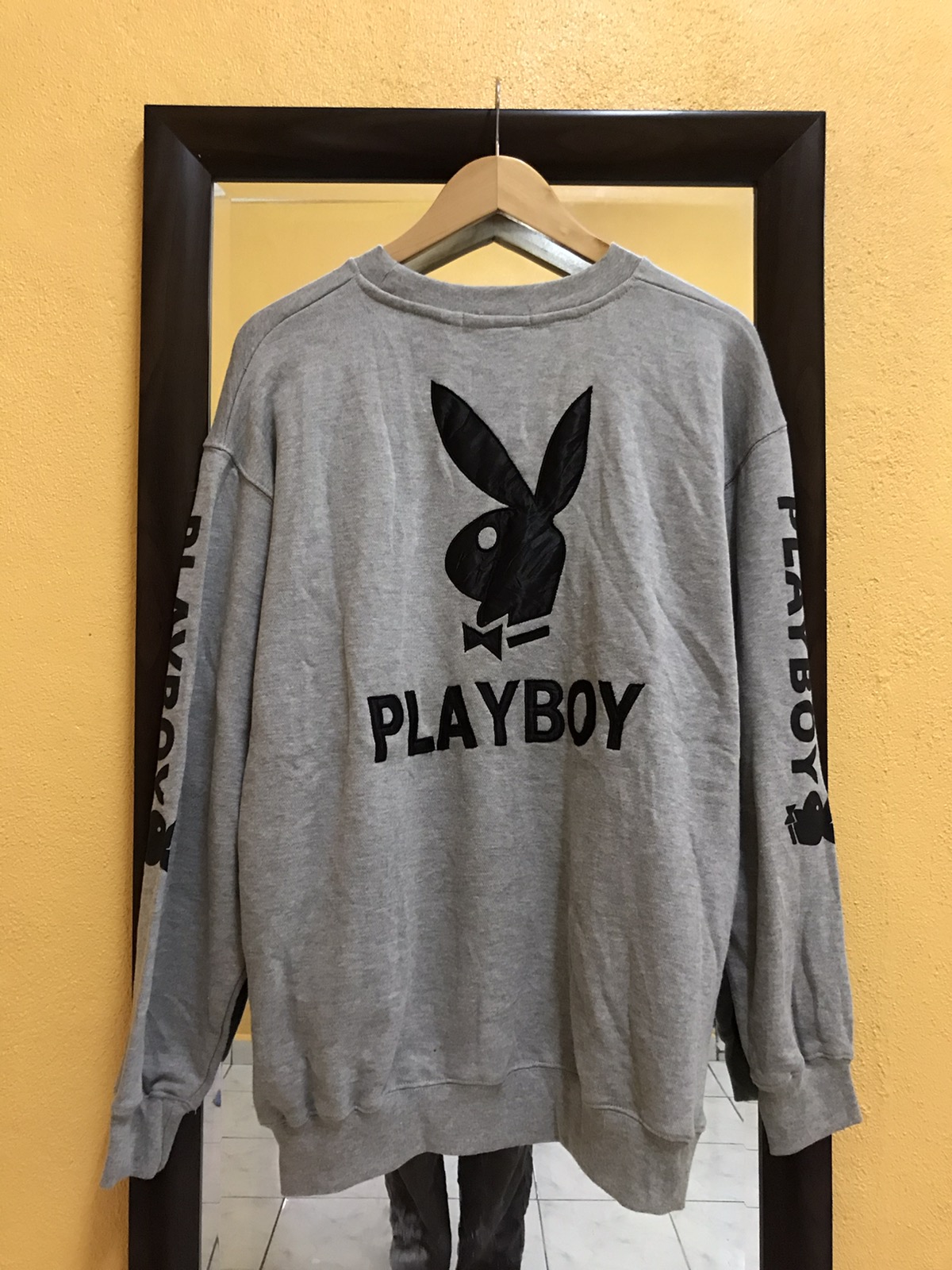 Playboy - Playboy Sweatshirt big Logo - 4