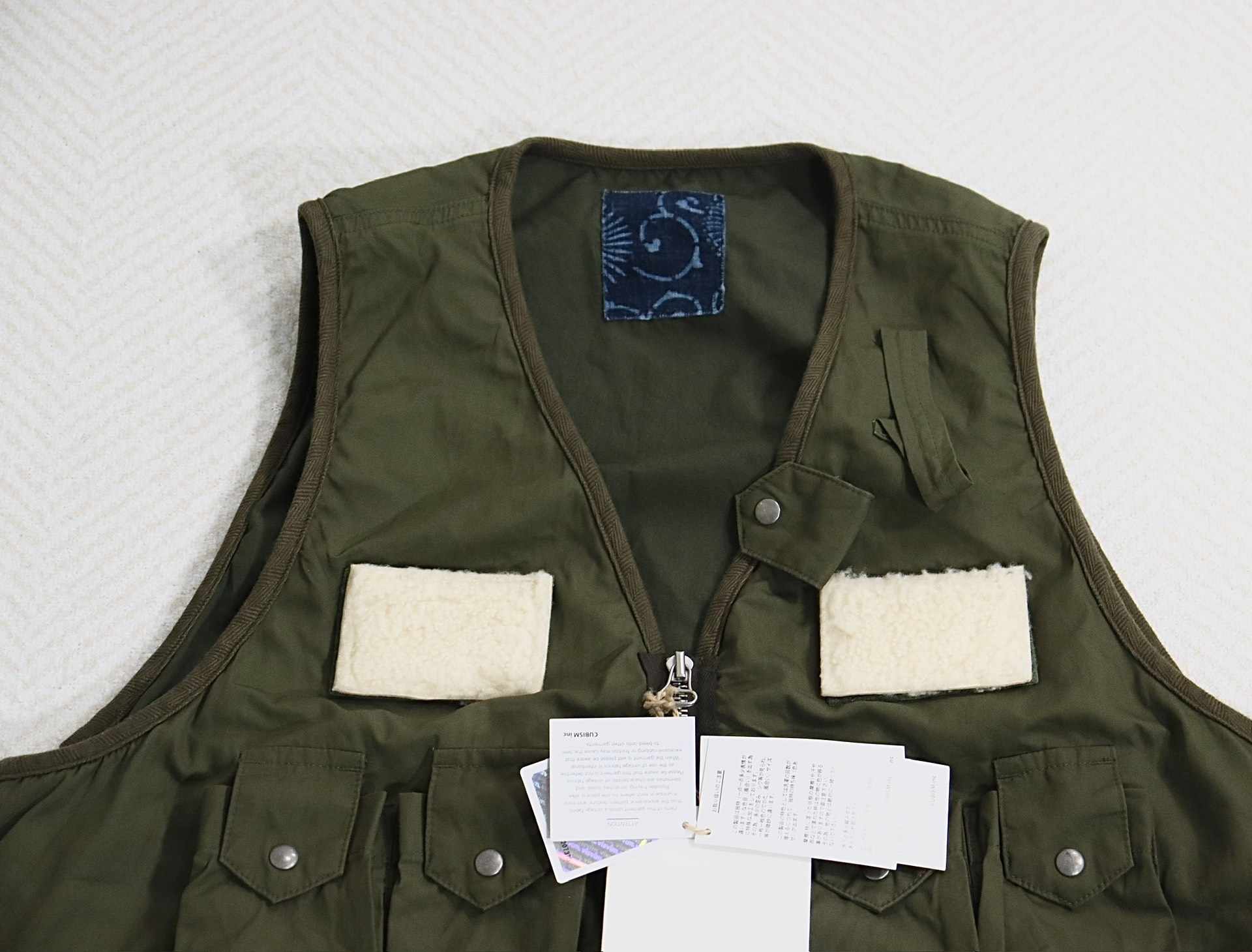 visvim Visvim lCT Fisherman Vest | ubvintage | REVERSIBLE