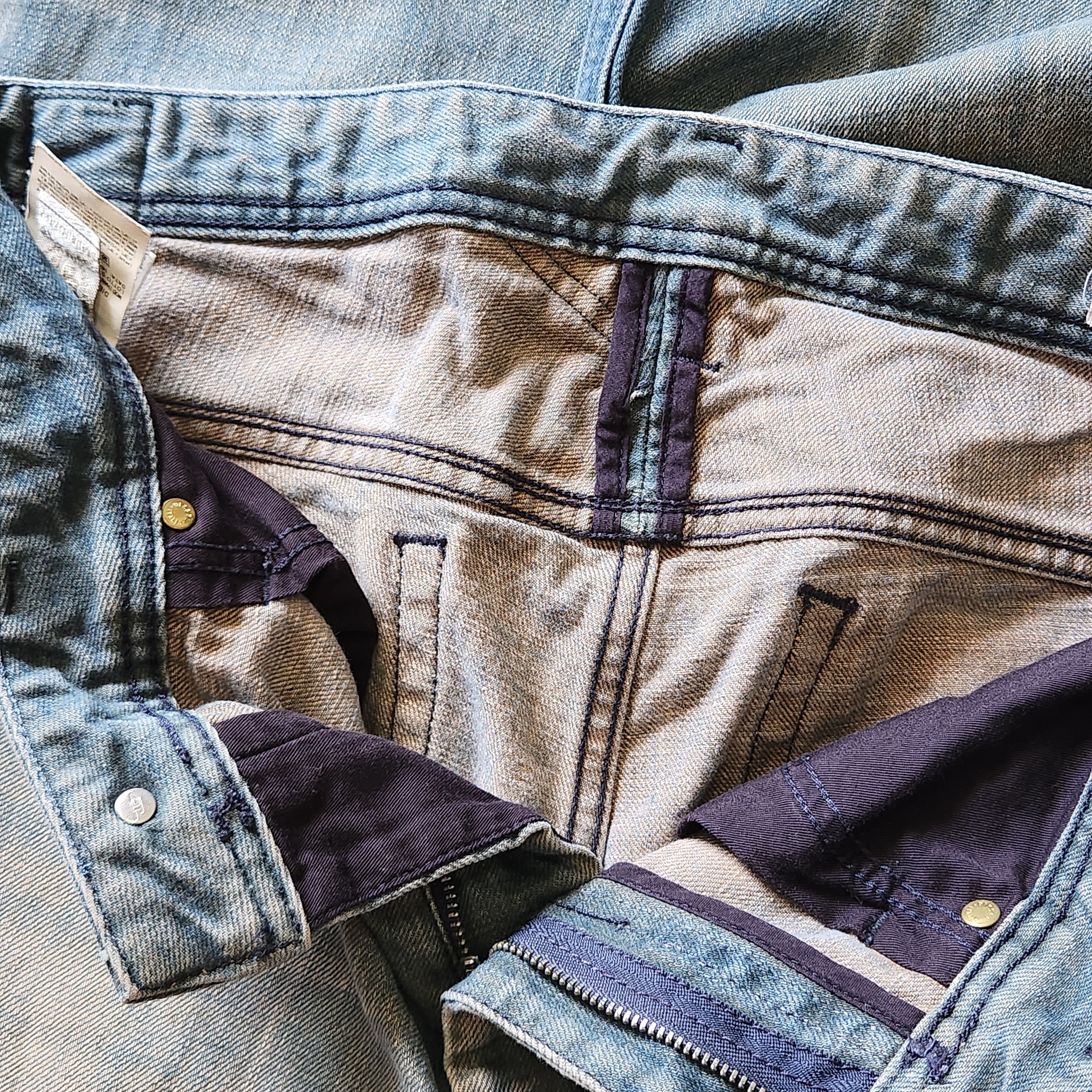 Vintage Diesel Thanaz Denim Jeans Made In Italy - 4