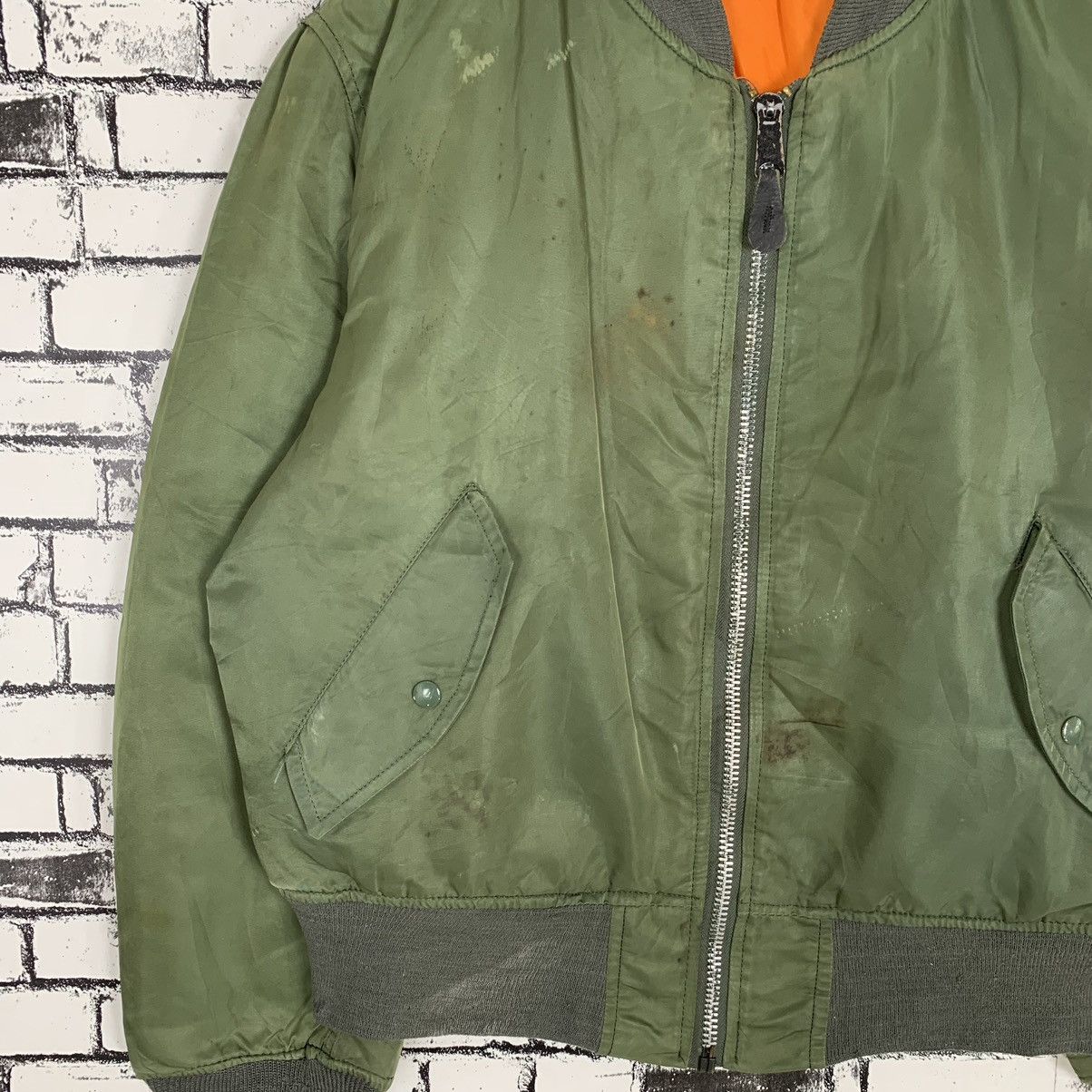 Alpha Industries Flight Jacket Alpha Bomber Jacket - 6