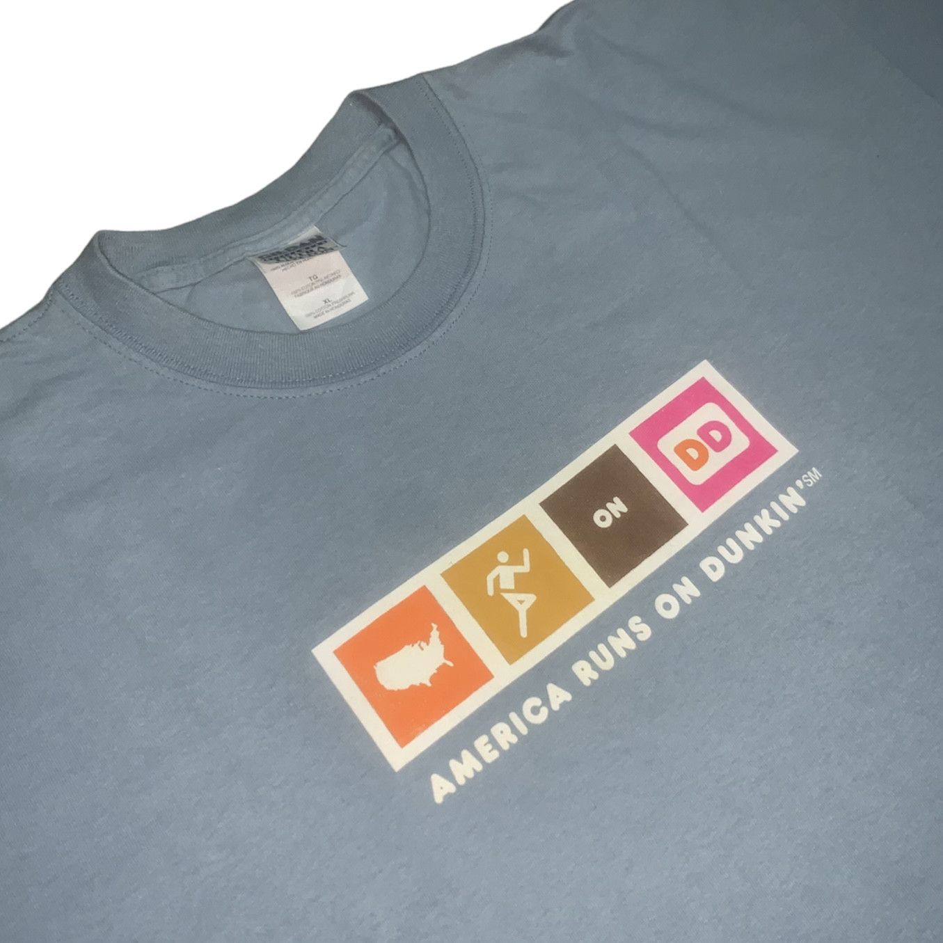 Vintage Y2K Dunkin Donuts Promo Tees - 4