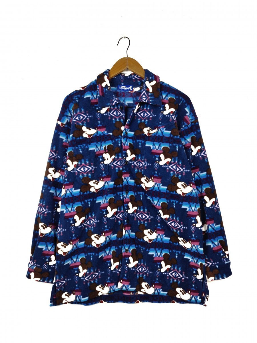 Disney - Fullprint Overprint Fleece Sweater Jacket - 1