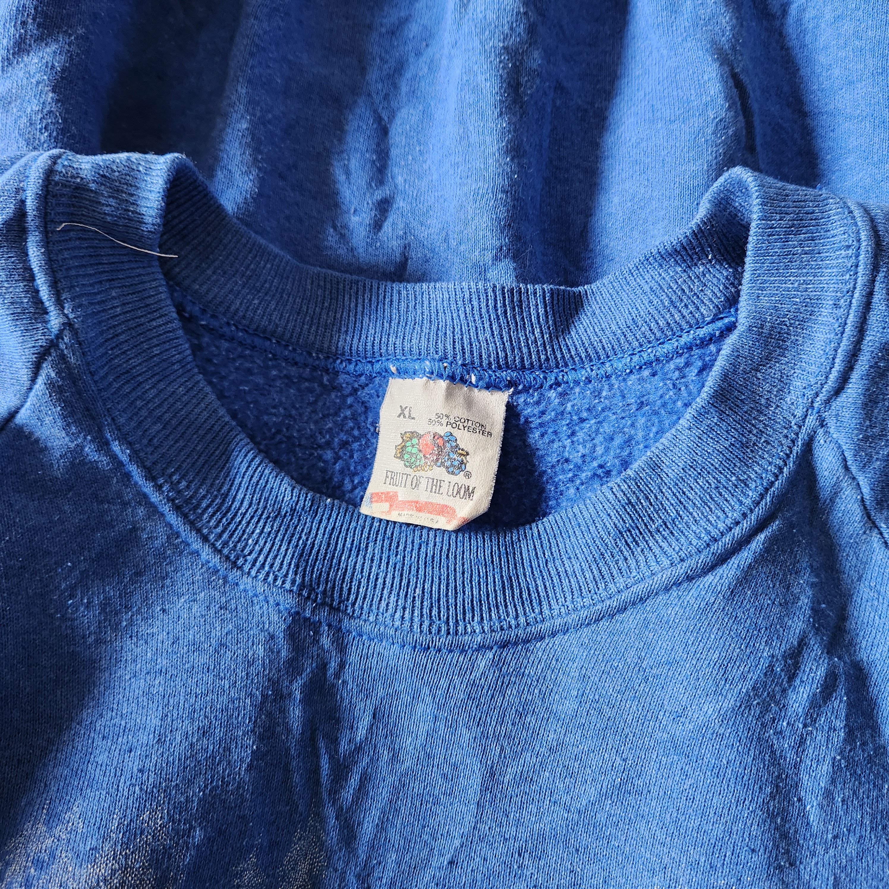 Vintage Pullover Printed Fruit Of The Loom Sweatshirts USA - 12