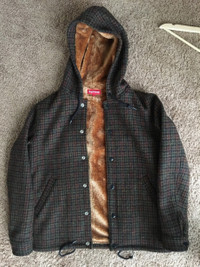 Supreme harris tweed coaches jacket | bobdavidson | REVERSIBLE