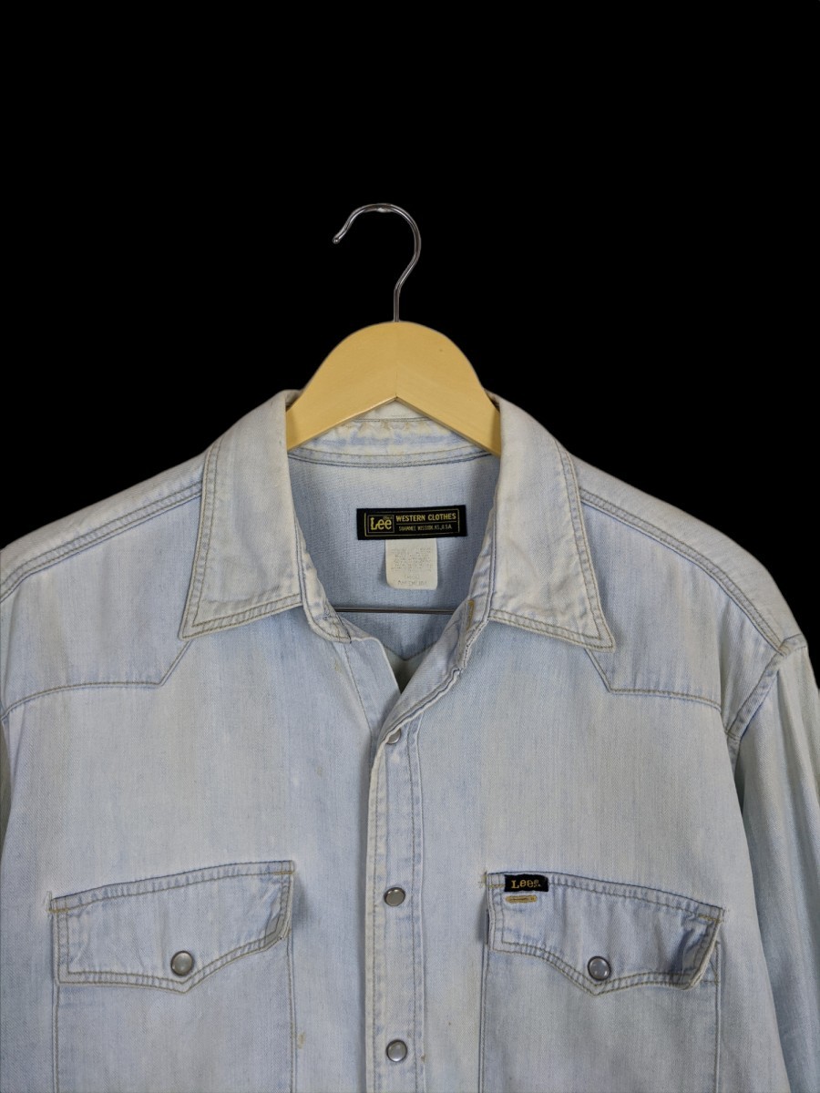 Lee - Vtg Western Clothes Washed Color Outerwear - 3