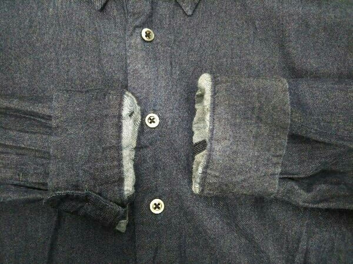 Steven Alan - denim pullover L - 6