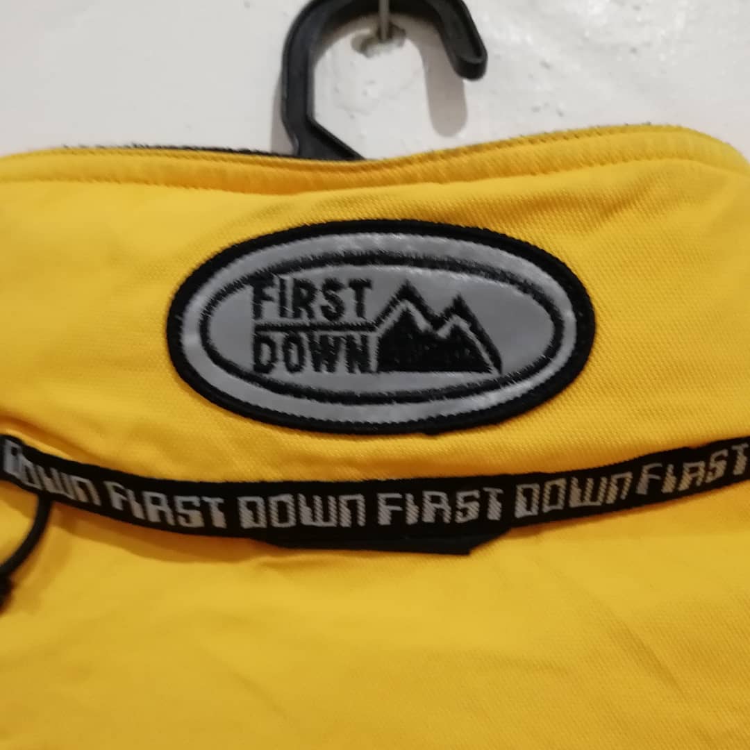 Vintage - Vintage Yellow First Down Pull Over/ Windbreaker - 9