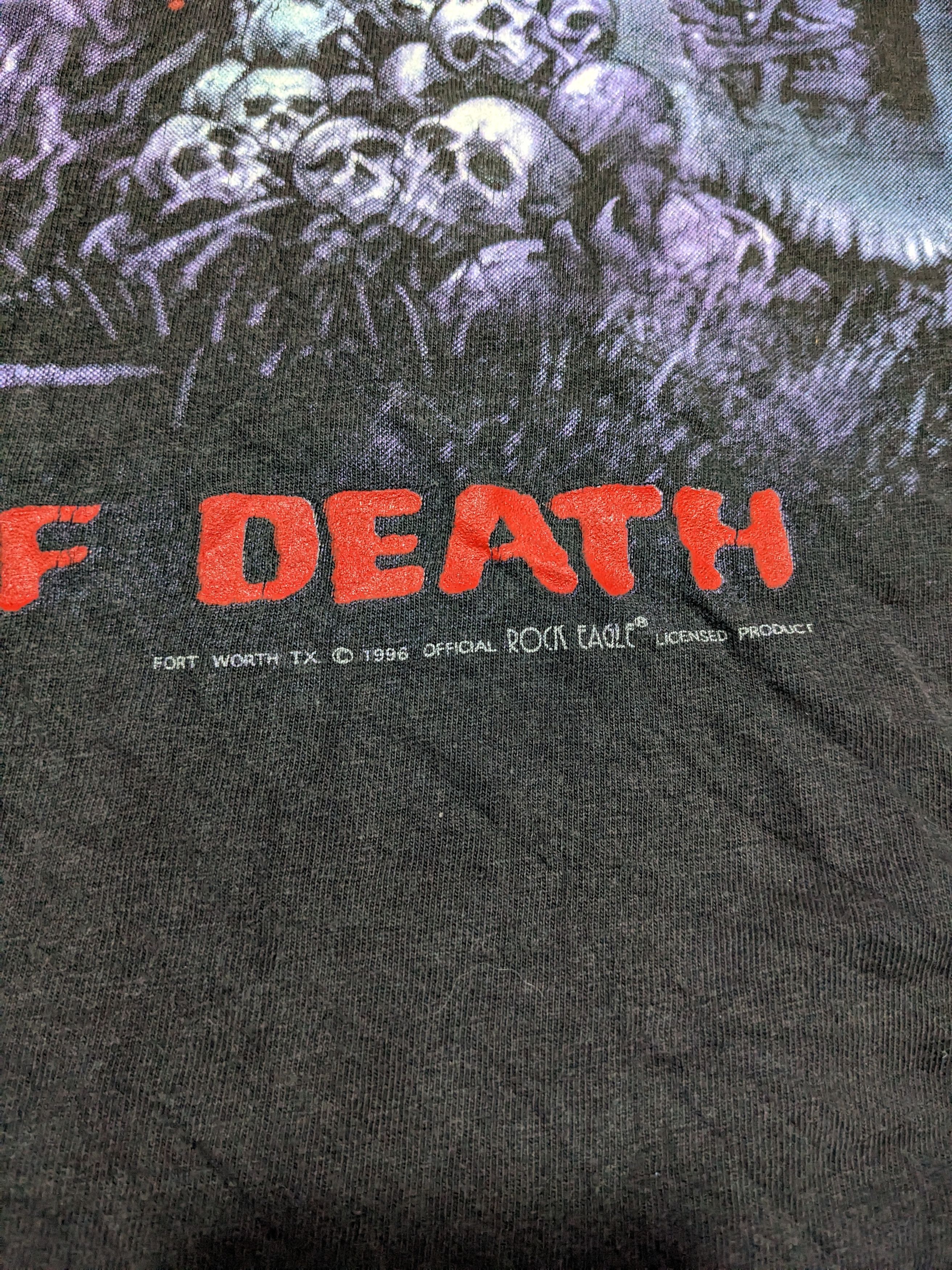 Rare Obituary Cause Of Death Bootleg Vintage T-Shirt - 2