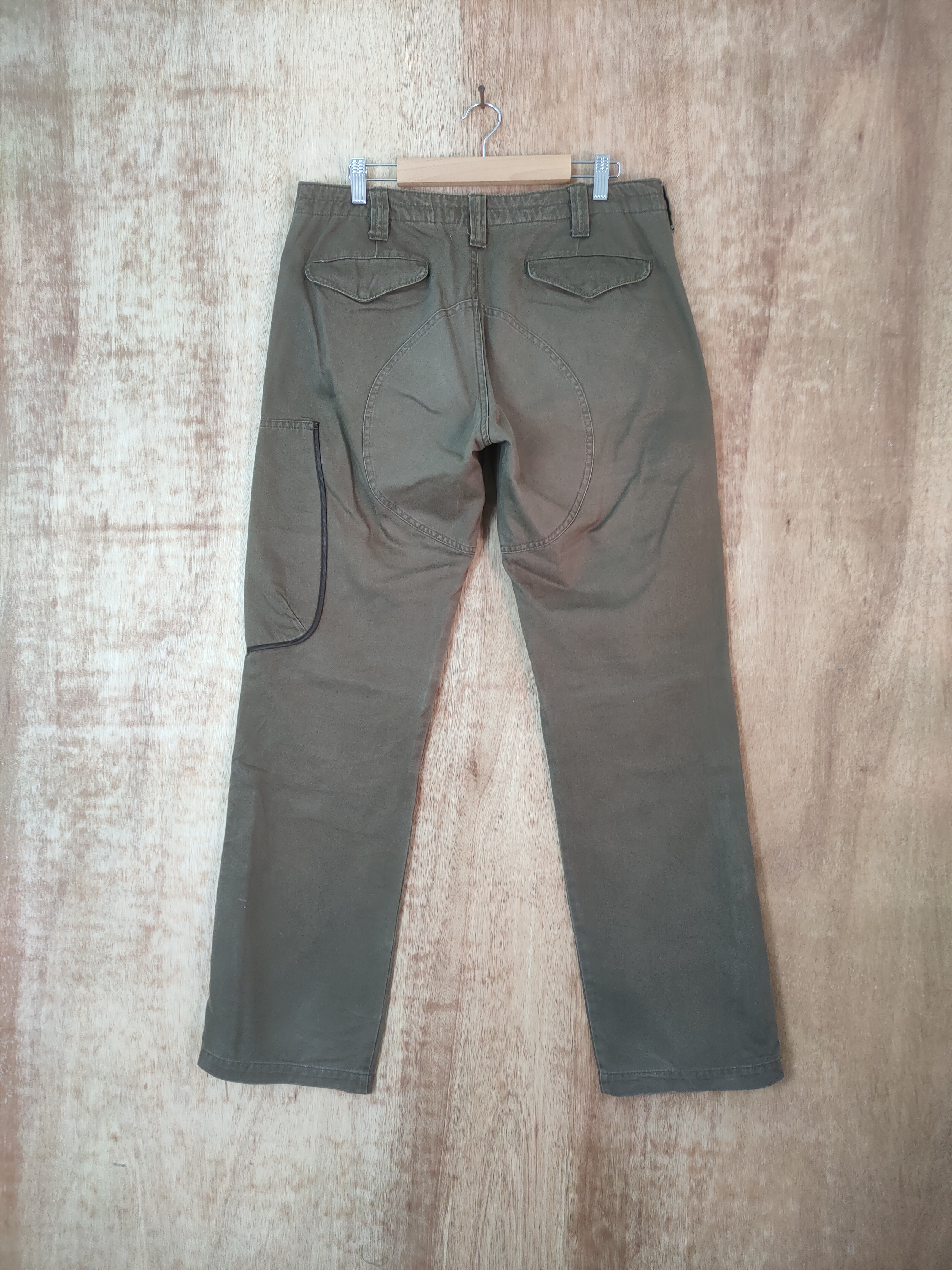 Vintage - VINTAGE GLOBAL WORK CARGO PANTS/ ZIP LEG OPEN - 7