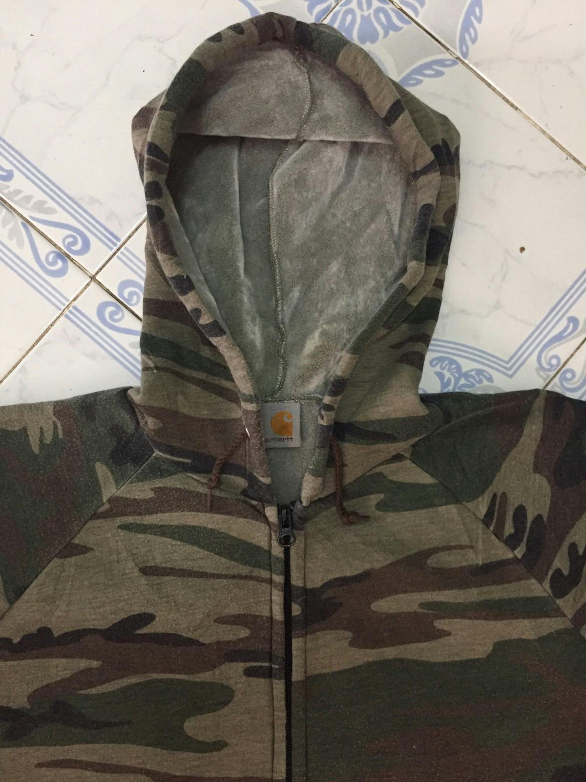 Carhartt Camo Zipper Hoodie Jacket - 4