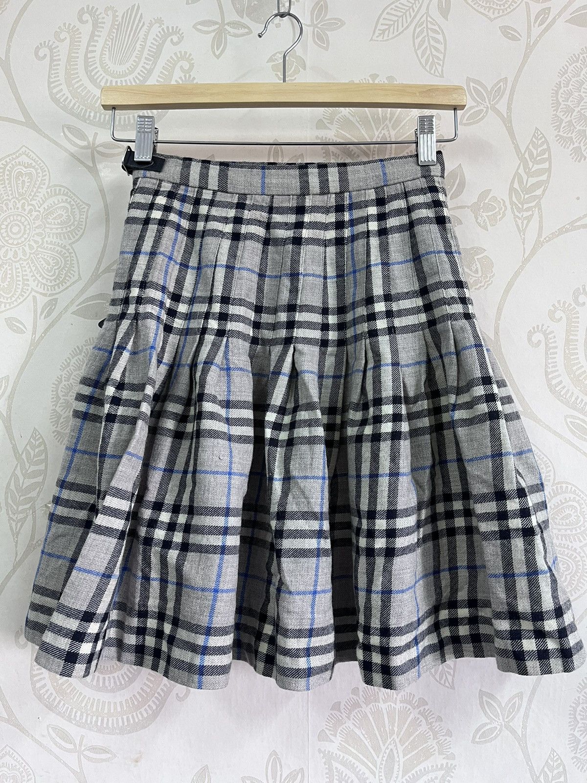 Vintage - Burberry London Novacheck Mini Skirt Made In Scotland - 9