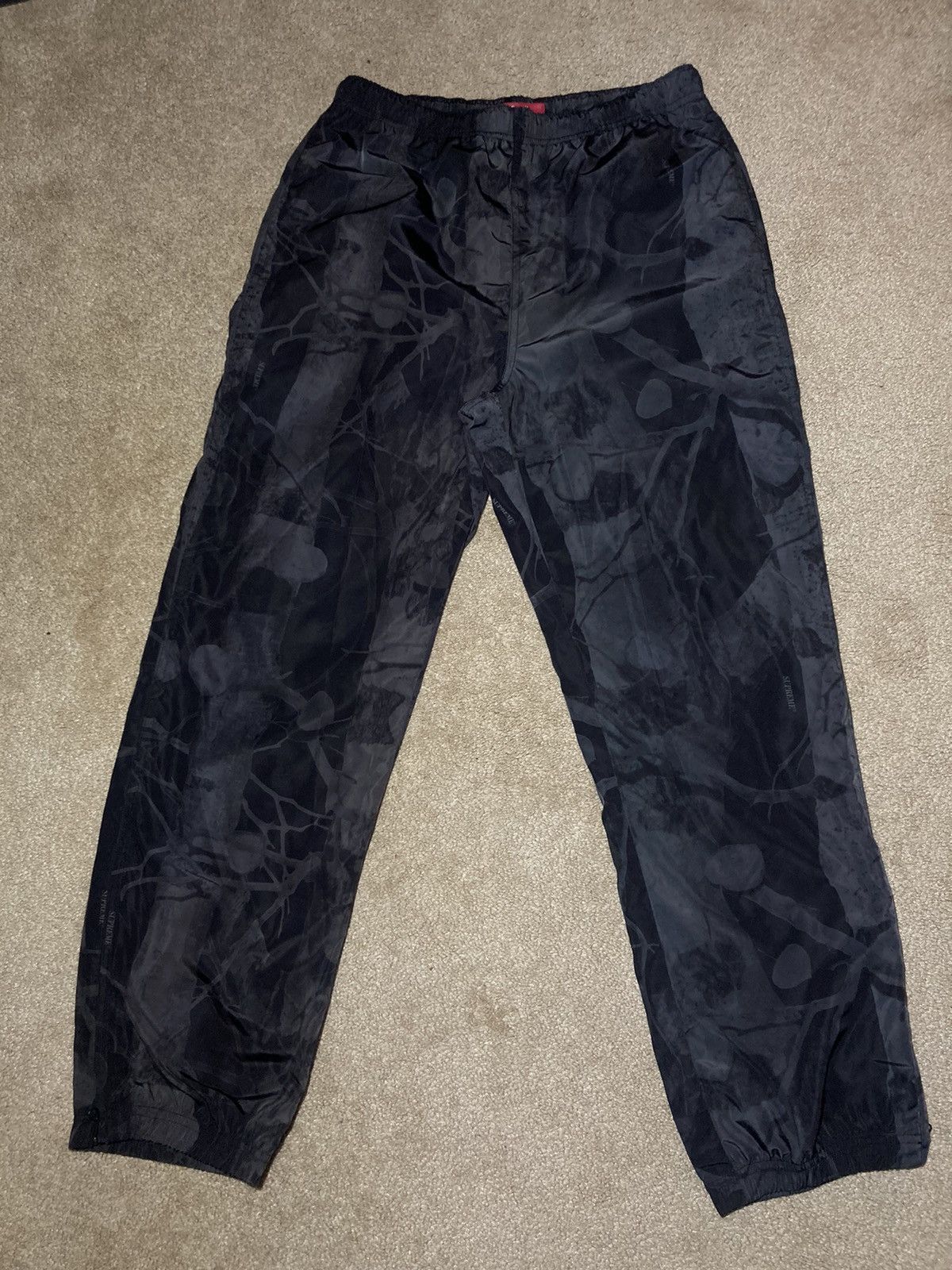 SS14 Supreme Aspen Camo Pants Woodland Camouflage 2014 Track - 2