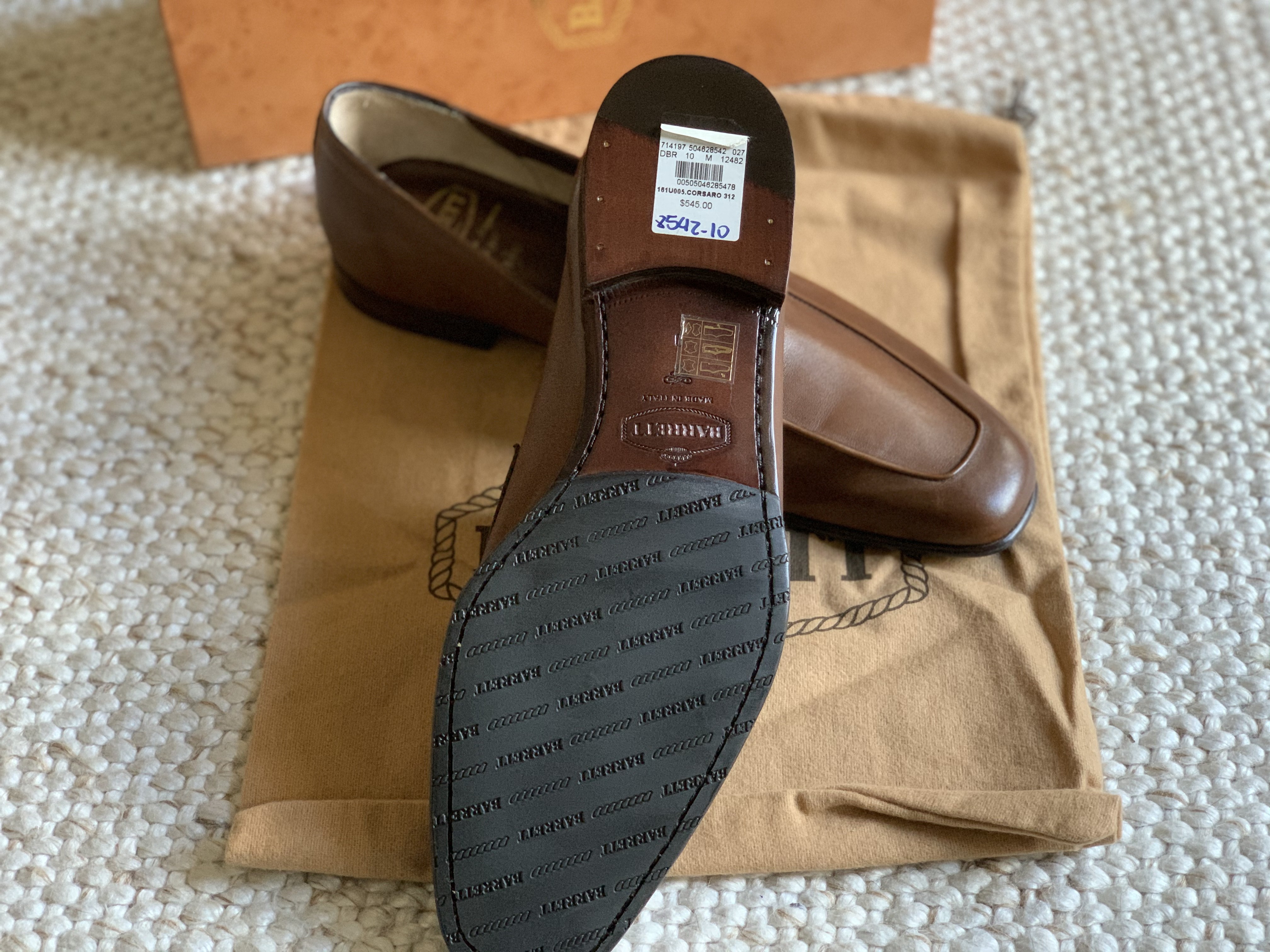 Barrett - NIB $545.00 - CORSARO LOAFER - 11