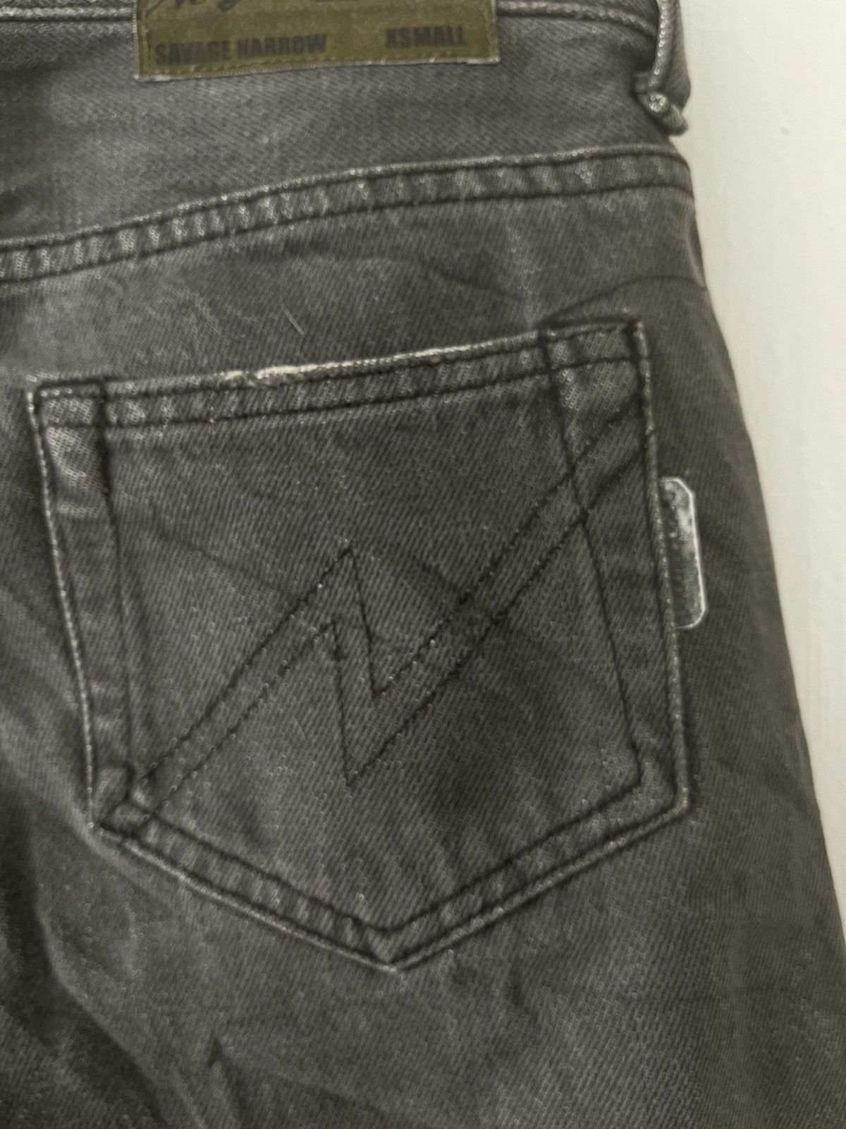 Vintage - Neighborhood NBHD ‘02’ Selvedge Print Denim Jeans - 8