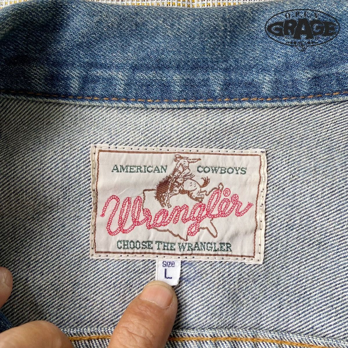 Archival Clothing - Collectible Classic VTG Wrangler Jean Jacket Worn by Icons - 4