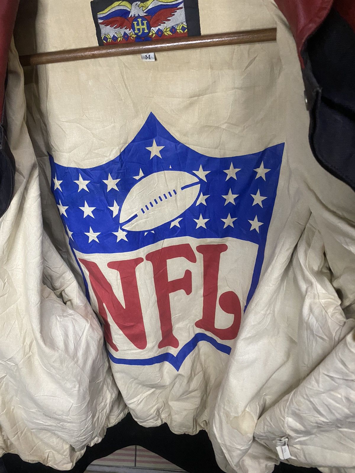 Vintage NFL Jeff Hamilton The San Franciso Leather Jacket - 7