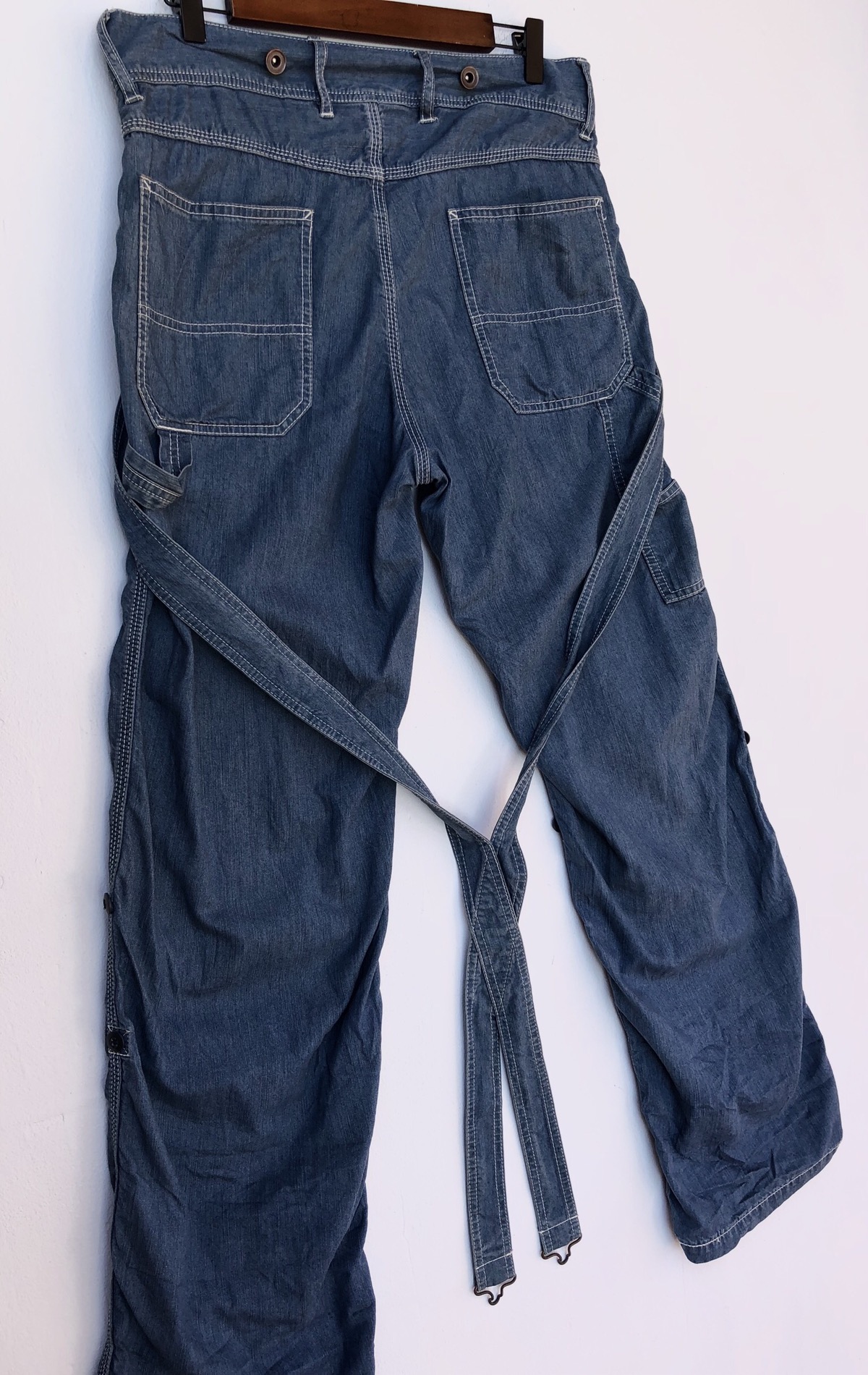 Workers - JAPANESE BRAND RAGEBLUE OVERALL WORKWEAR STYLE - 8