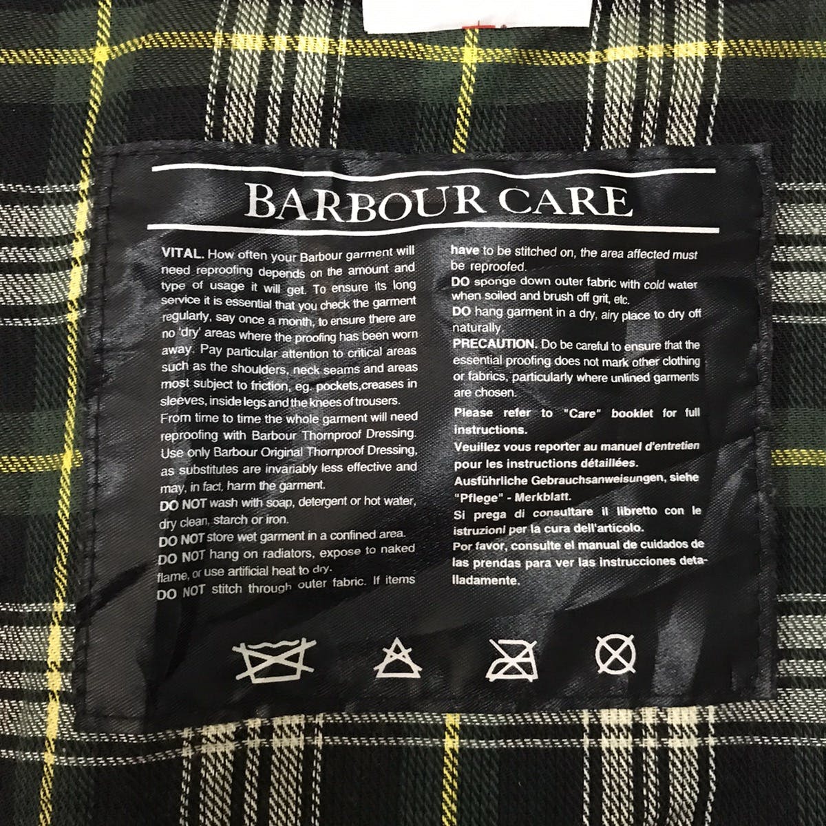 Barbour Wax A100 Bedale Jacket Made in England - 19