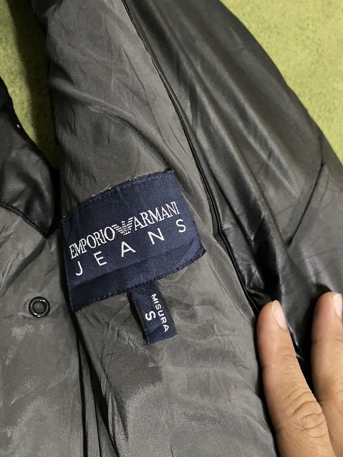Emporio Armani Jeans Puffer Vest Jacket - 7