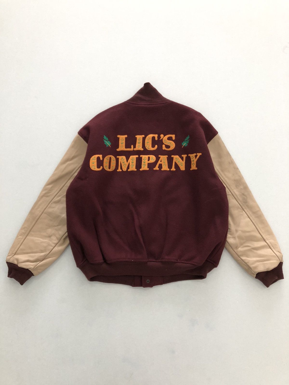 Vintage - VA7 Lincoln Company Big Logi Varsity Jacket - 1