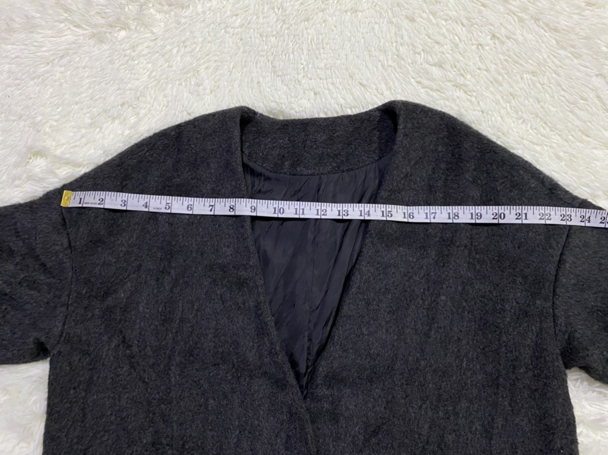 Cardigan - W Closet Single Snap Button Long Cardigan Jacket - 14