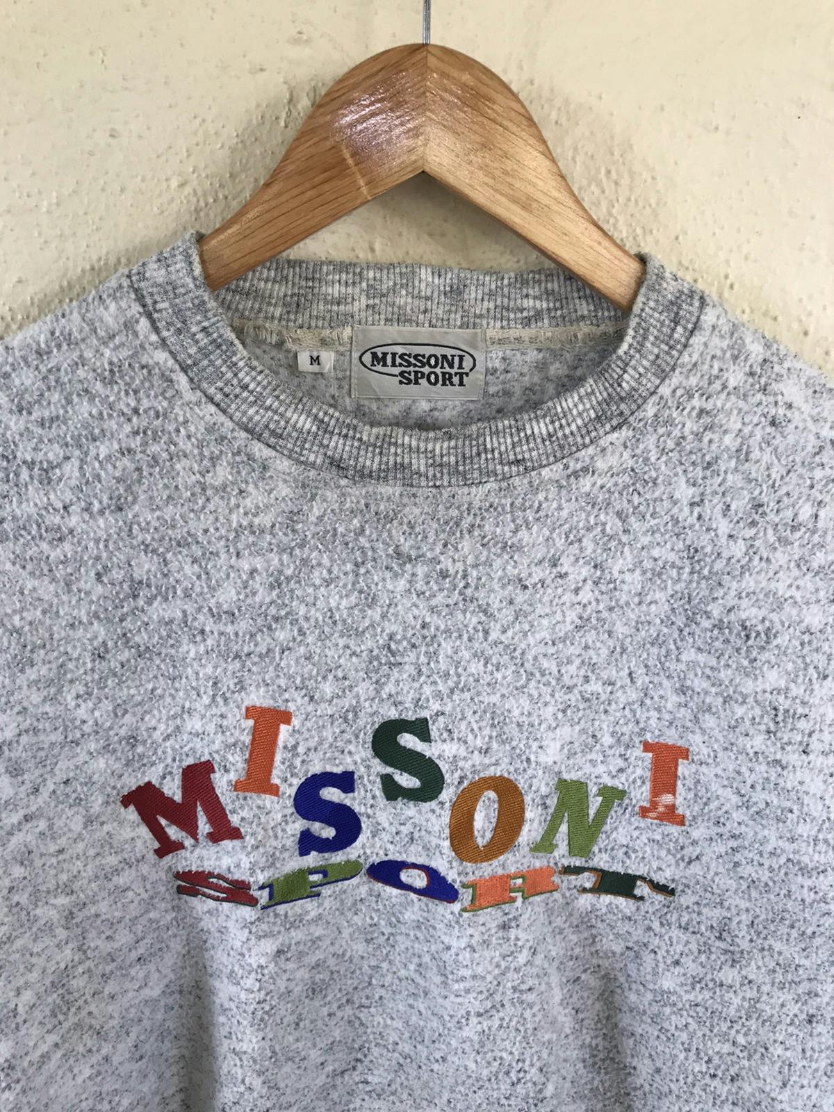 Missoni Sport Rainbow Script Spell Out Sweatshirt - 3