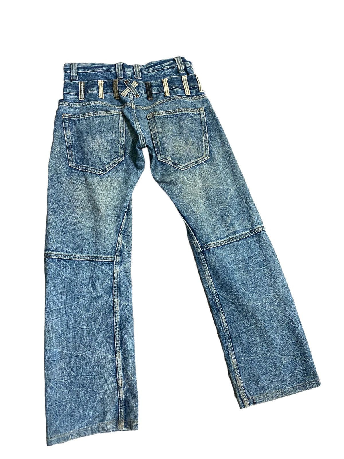 Vintage - JACK SERIKA DOUBLE WAIST ACID WASH DENIM - 8