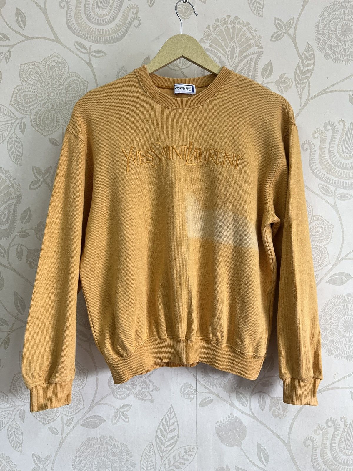 Sun Faded Vintage Yves Saint Laurent Sweater - 3