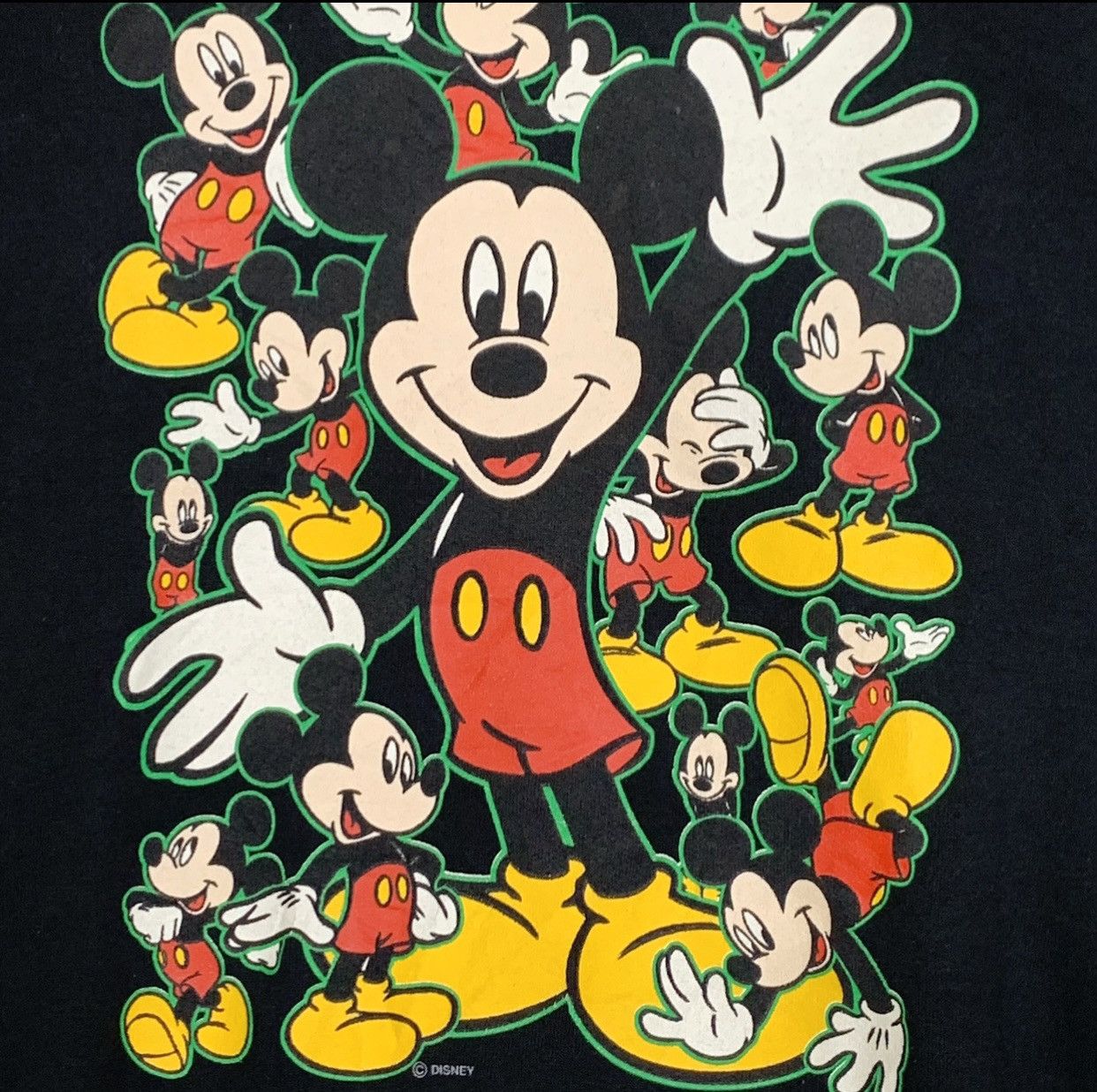 Vintage 90s Velva Sheen Mickey Mouse Disney Sweatshirt SizeM - 3