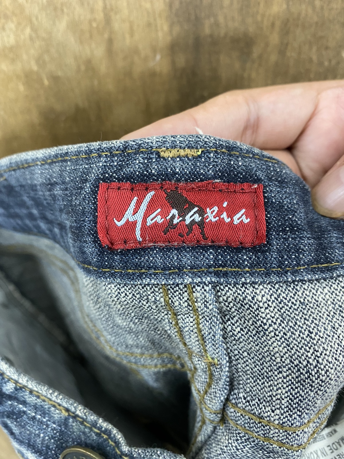 Distressed Denim - Maraxia Blue Distressed Denim Pants #1035 - 18