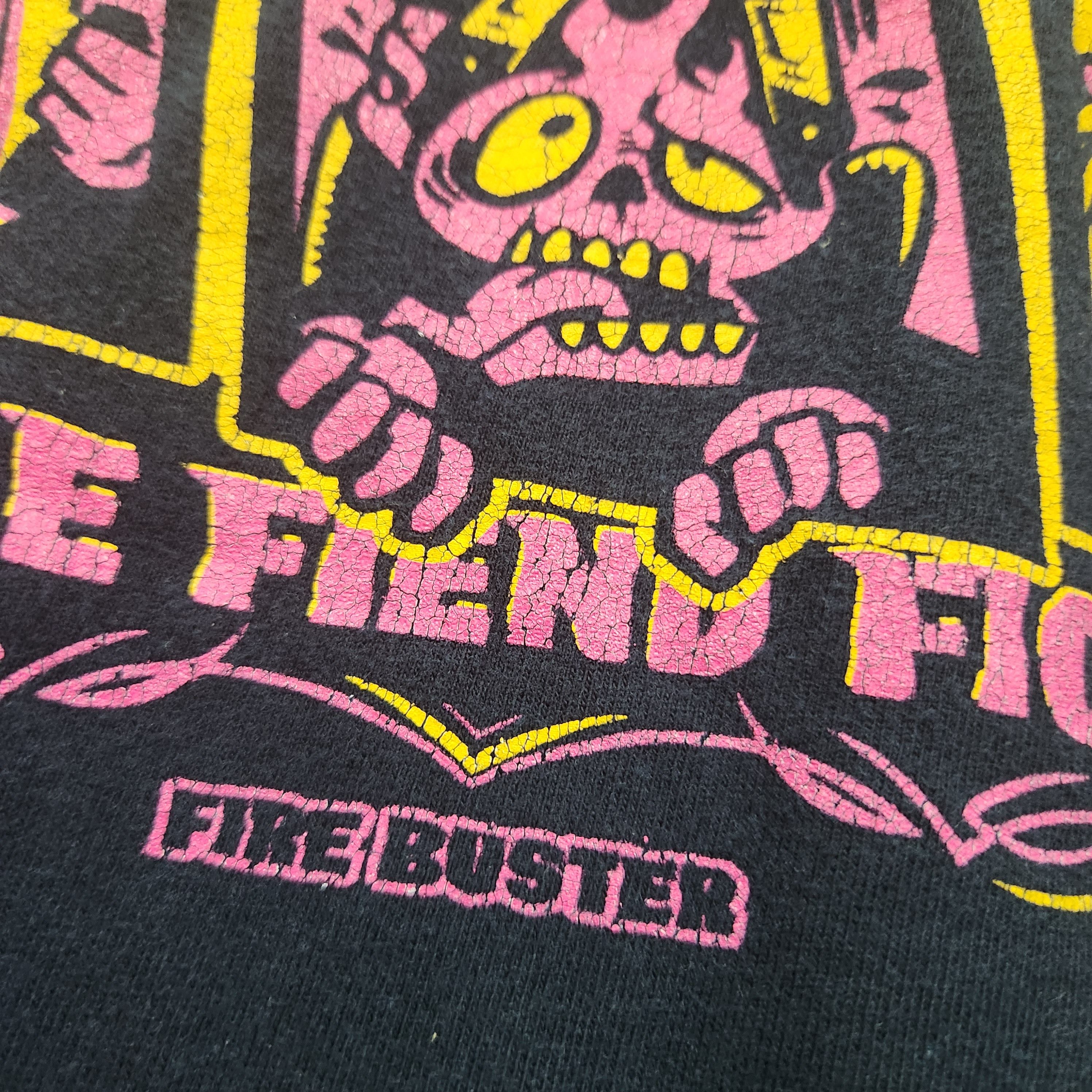 Vintage - Fire Buster K2 Studios Zombies TShirt - 8