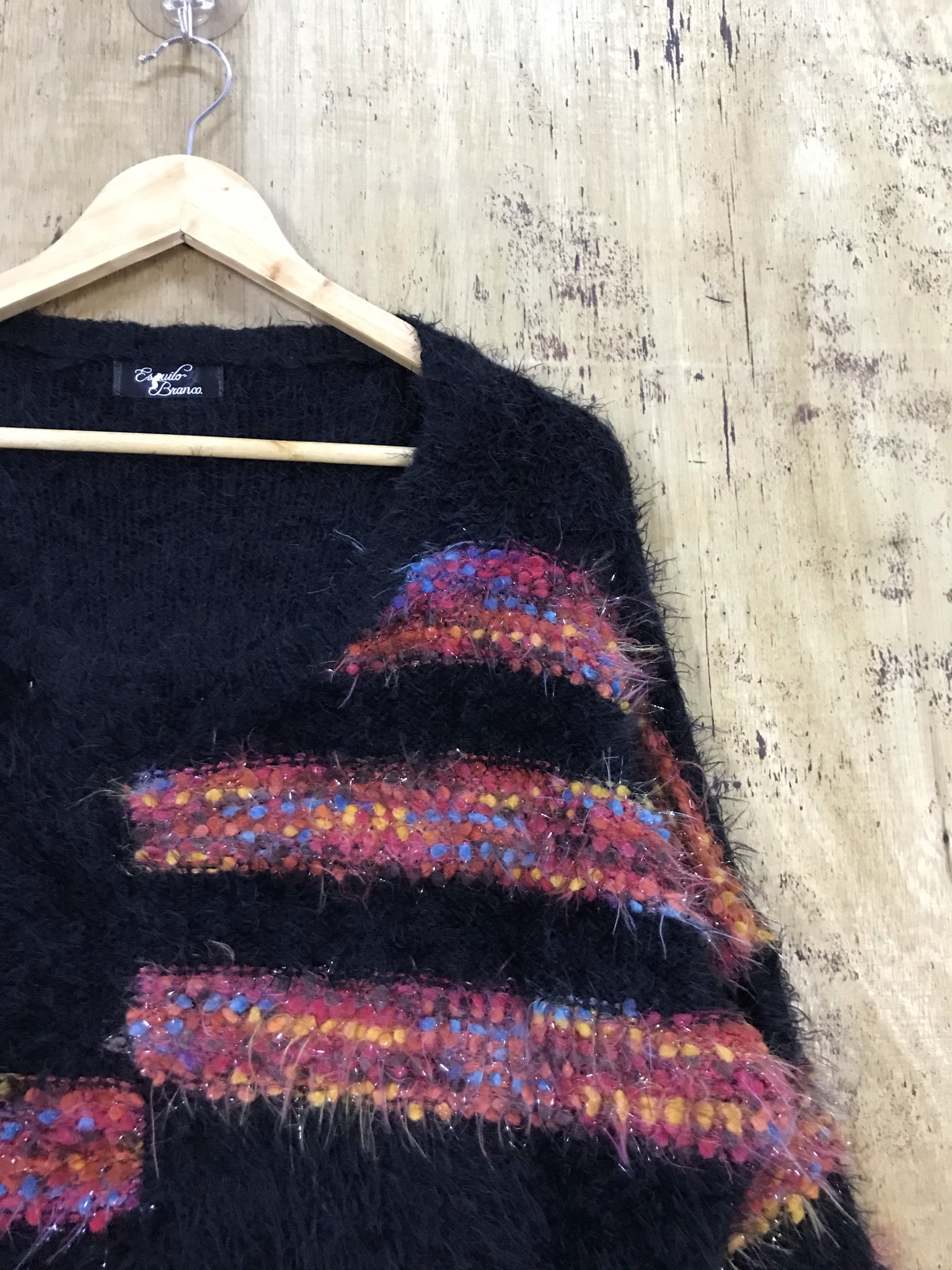 Japanese Brand - Esquilo Mohair Soft Fur Shag Shaggy Knit Sweater - 5