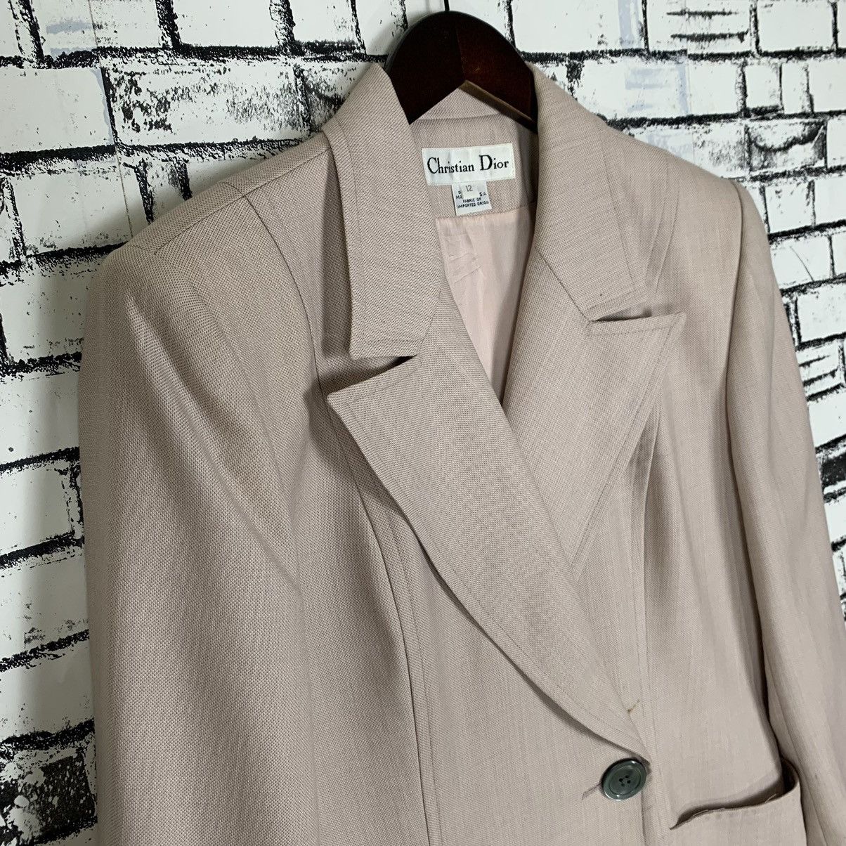 Designer - Luxury Brand Christian Dior Blazer Coat Jacket - 4