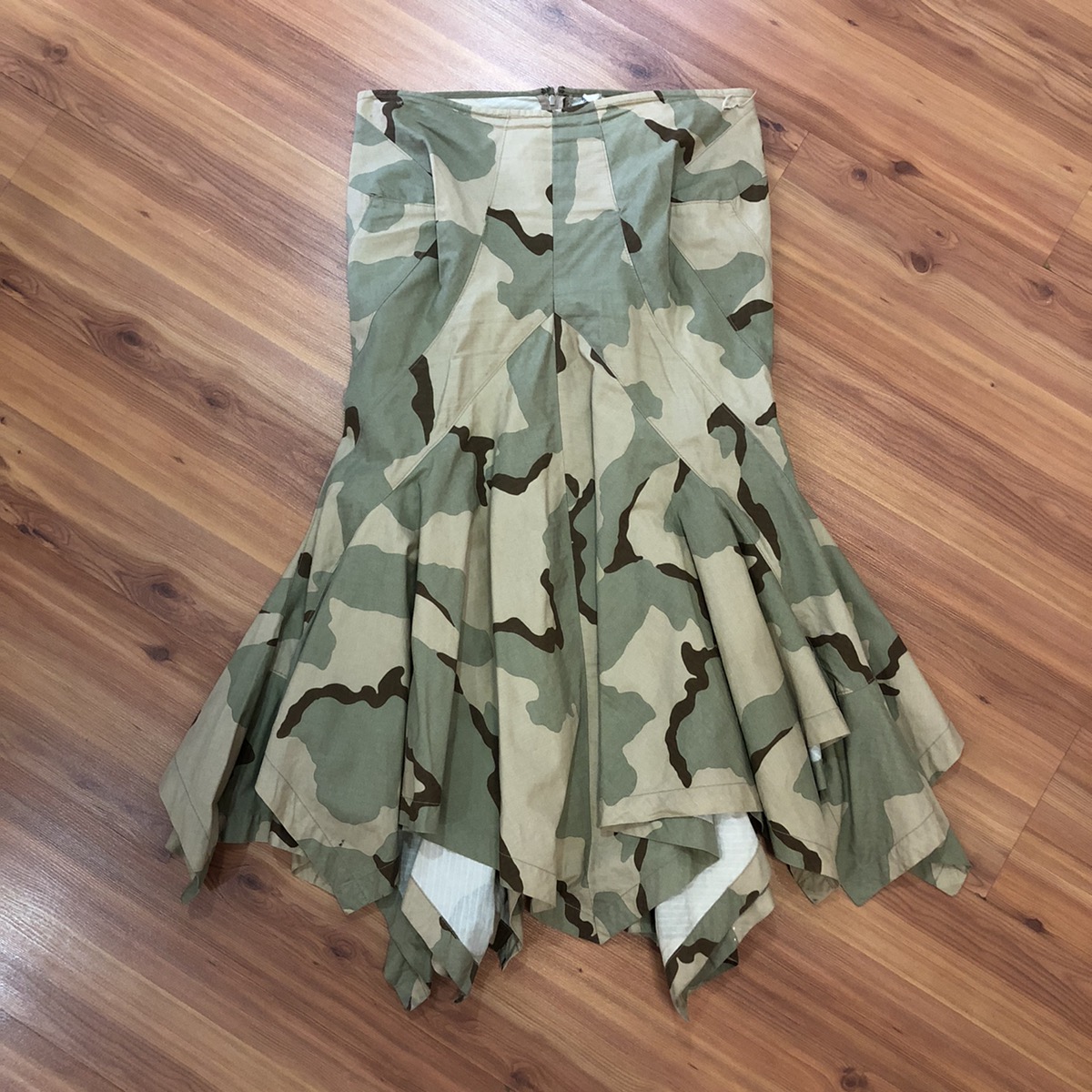 SS 2006 Military camo skirt - 5