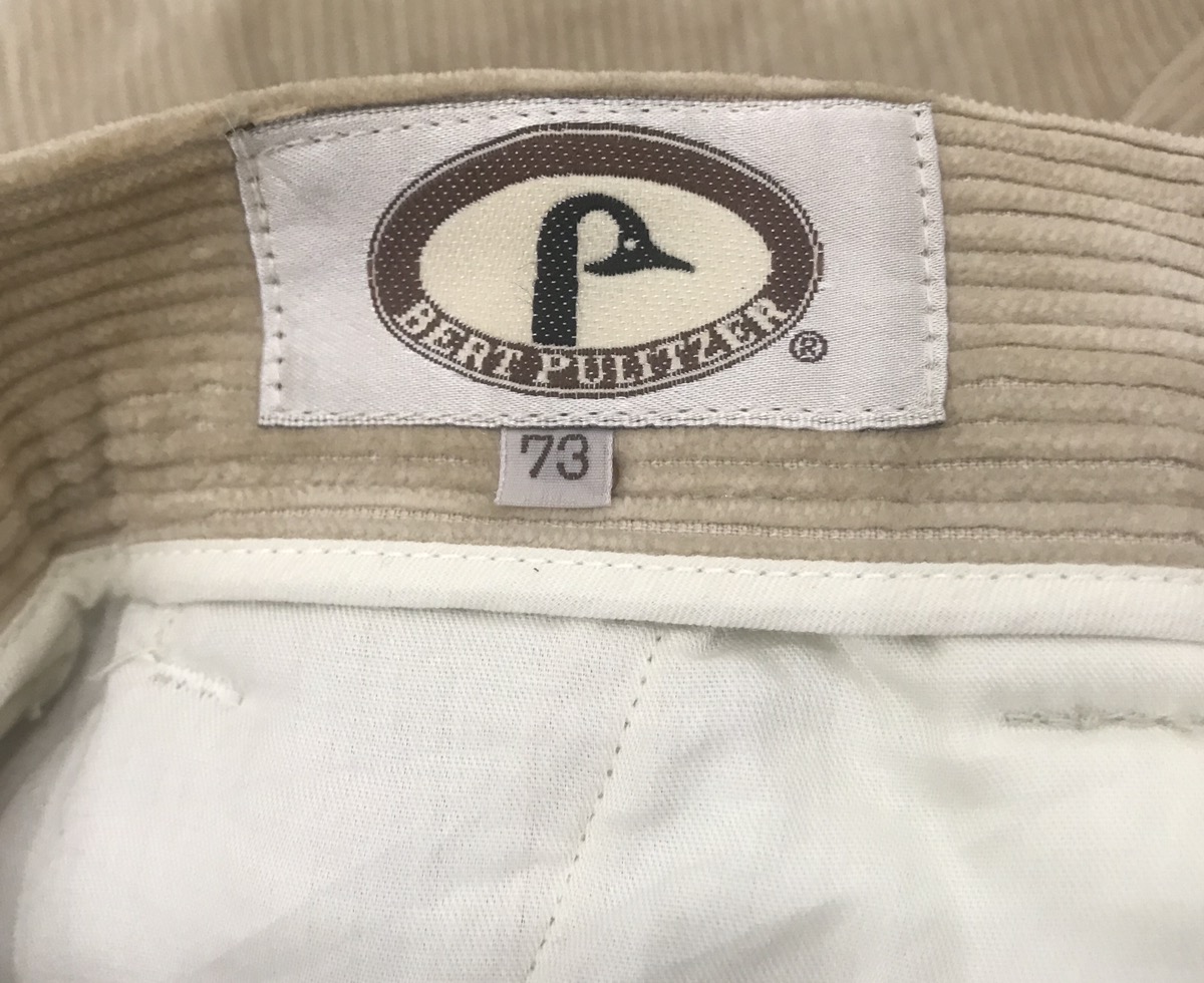 Vintage - BERT PULITZER CORDUROY PANTS - 10