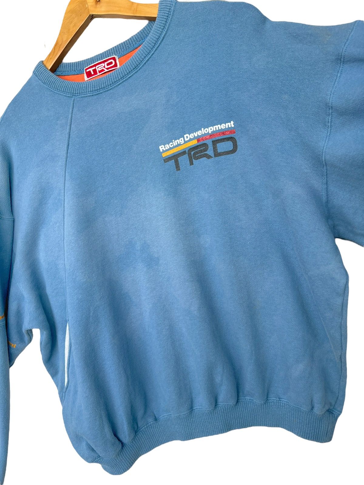 Vintage 90s Toyota TRD Racing Sweatshirt Baggy Sweatshirt - 4