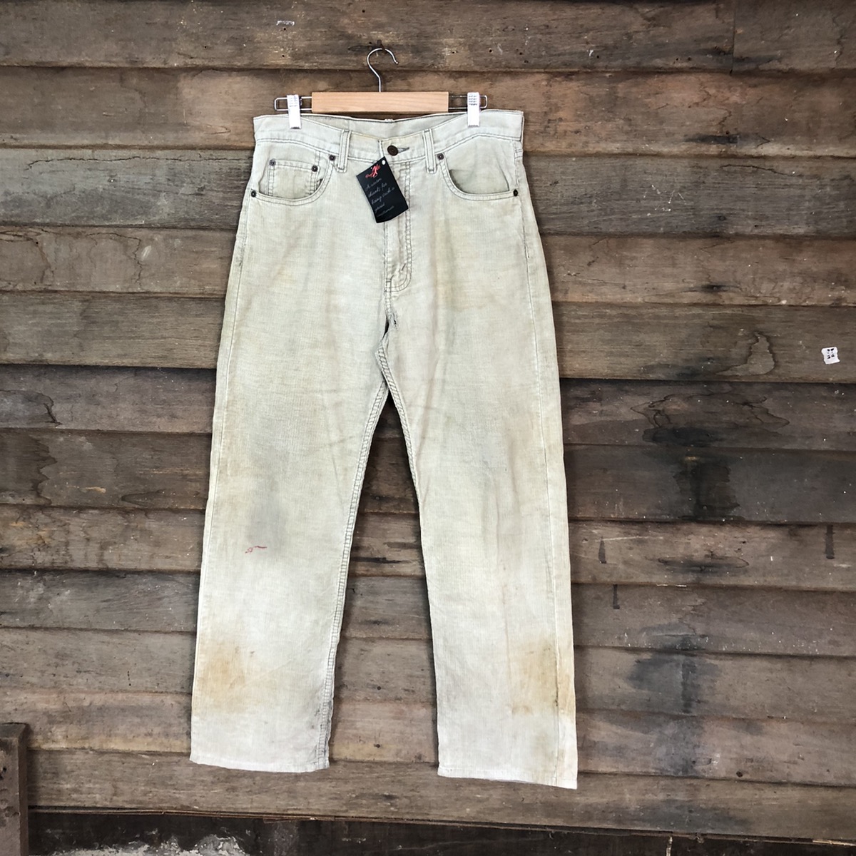 Vintage - Levis Grey Corduroy vintage Pants #4653 - 1