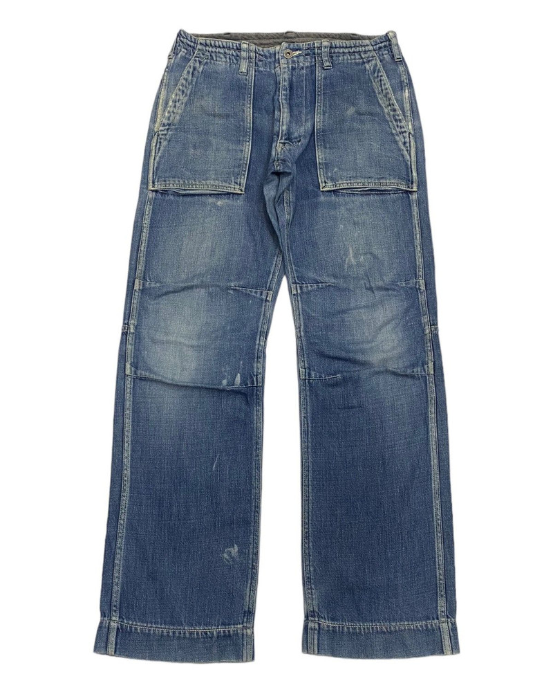 BAGGY DENIM RAW-TEX UNITED ARROWS HELMUT LANG STYLE - 1