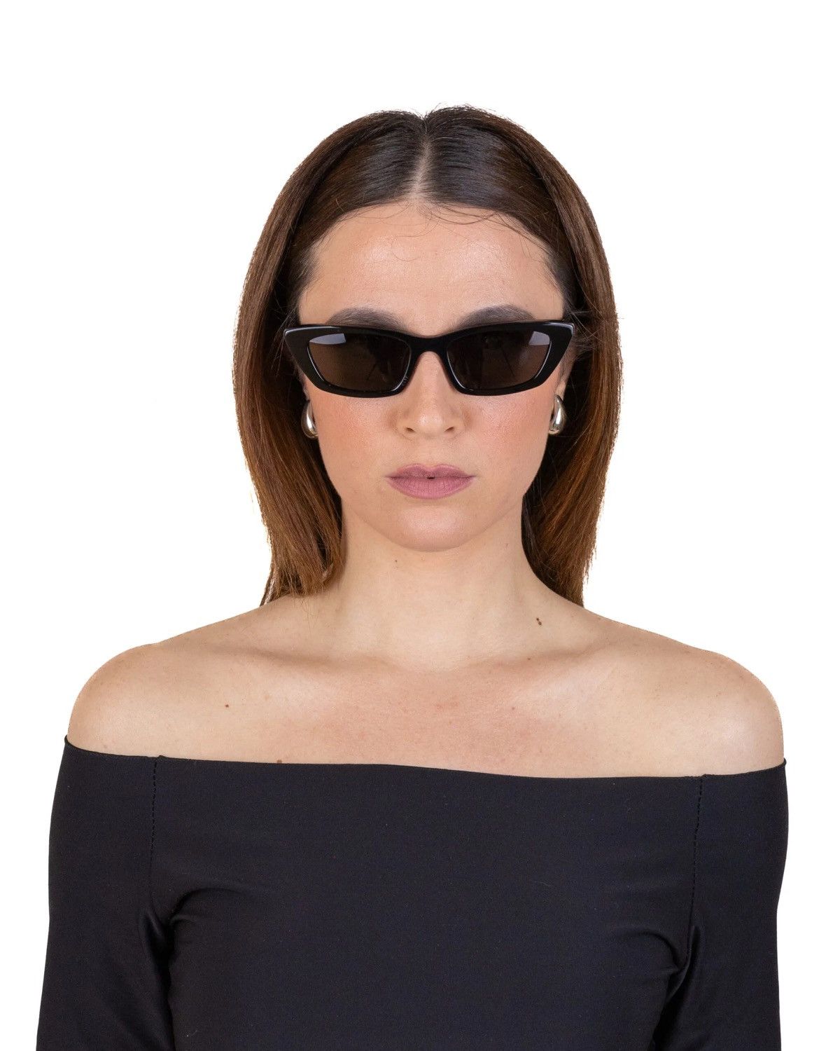 NEW SAINT LAURENT SL277 009 BLACK SL 277 009 SUNGLASSES - 5