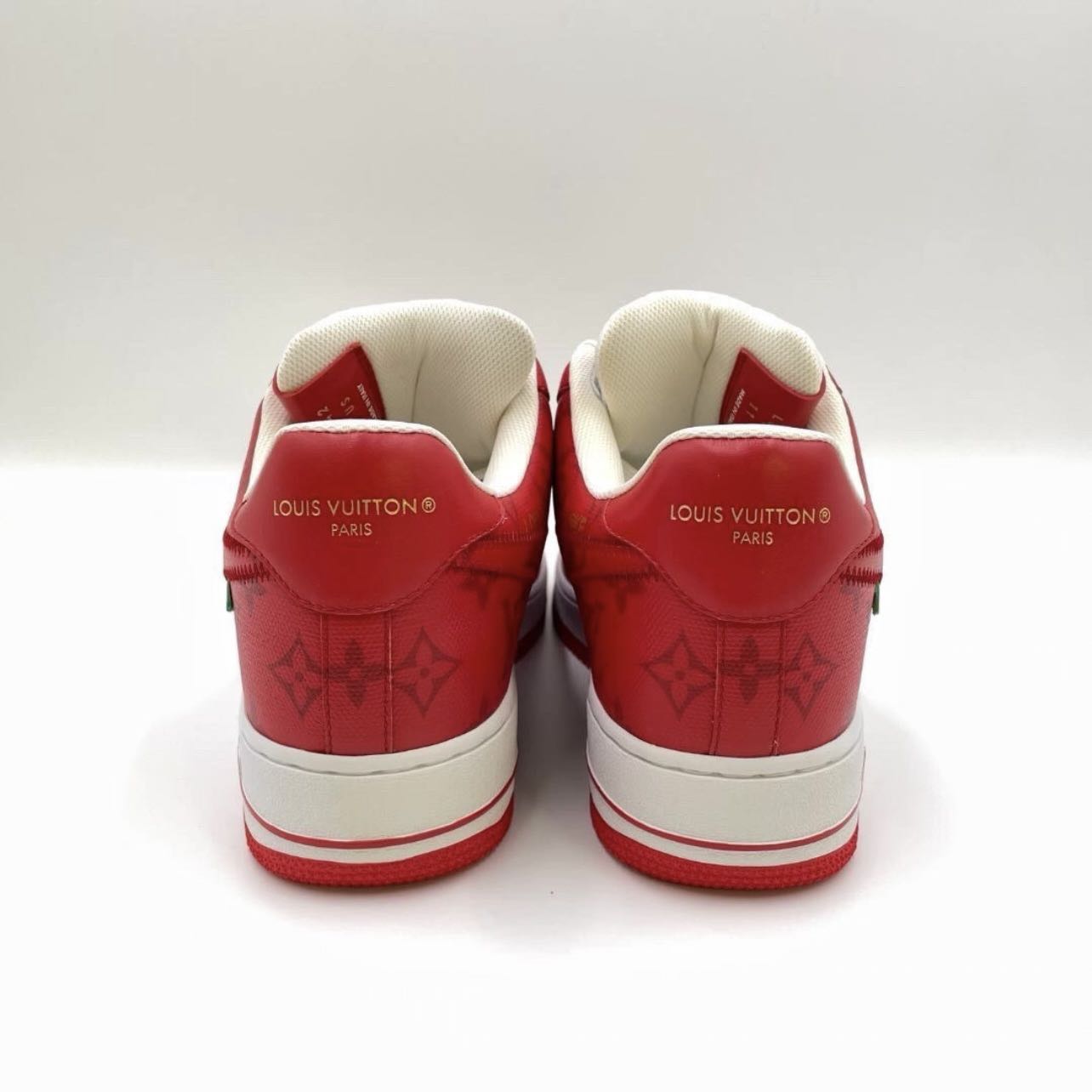 Nike x LOUIS VUITTON Air Force 1 Low Red - 3