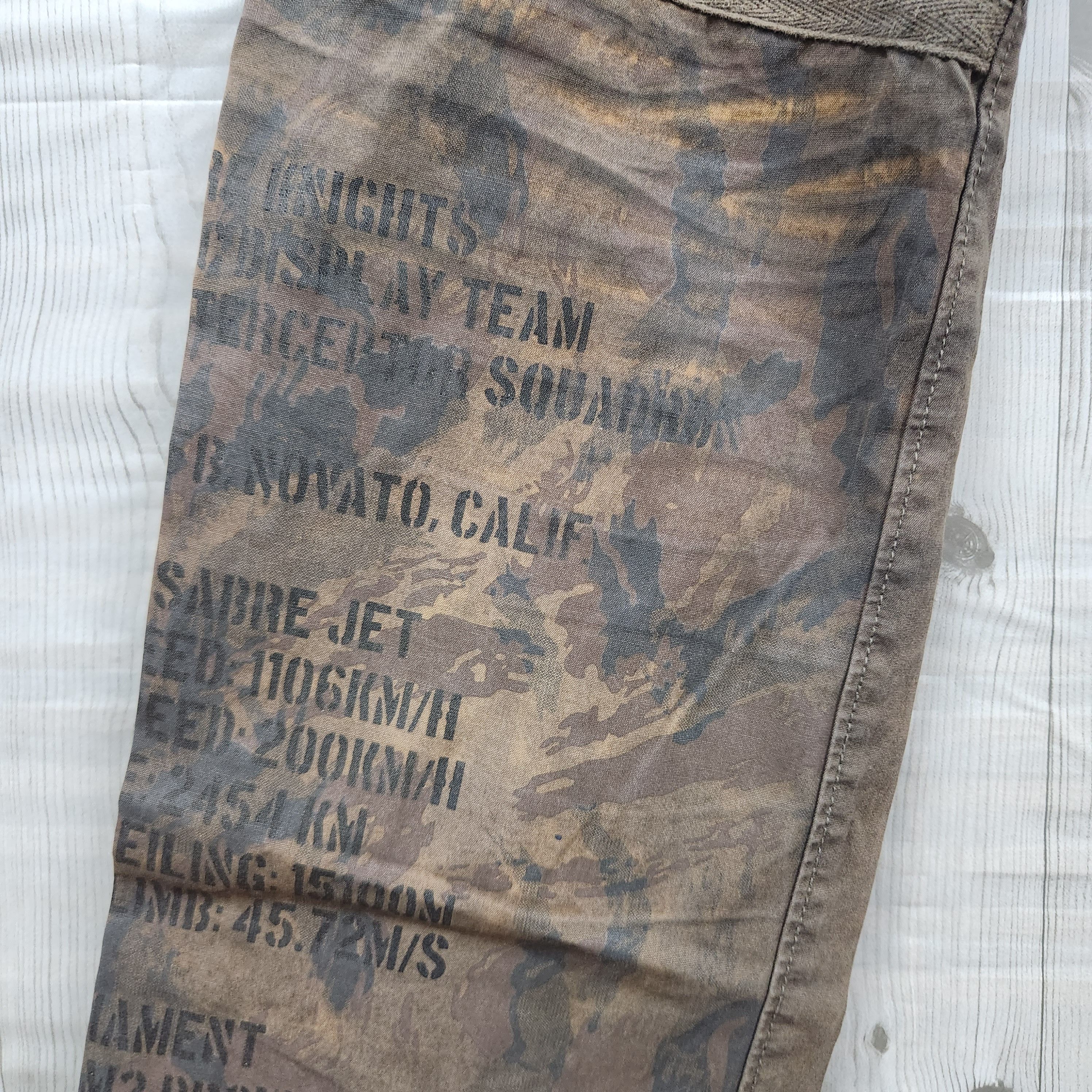 Avirex Survival Cargo Multipockets Pants Printed Camo - 11