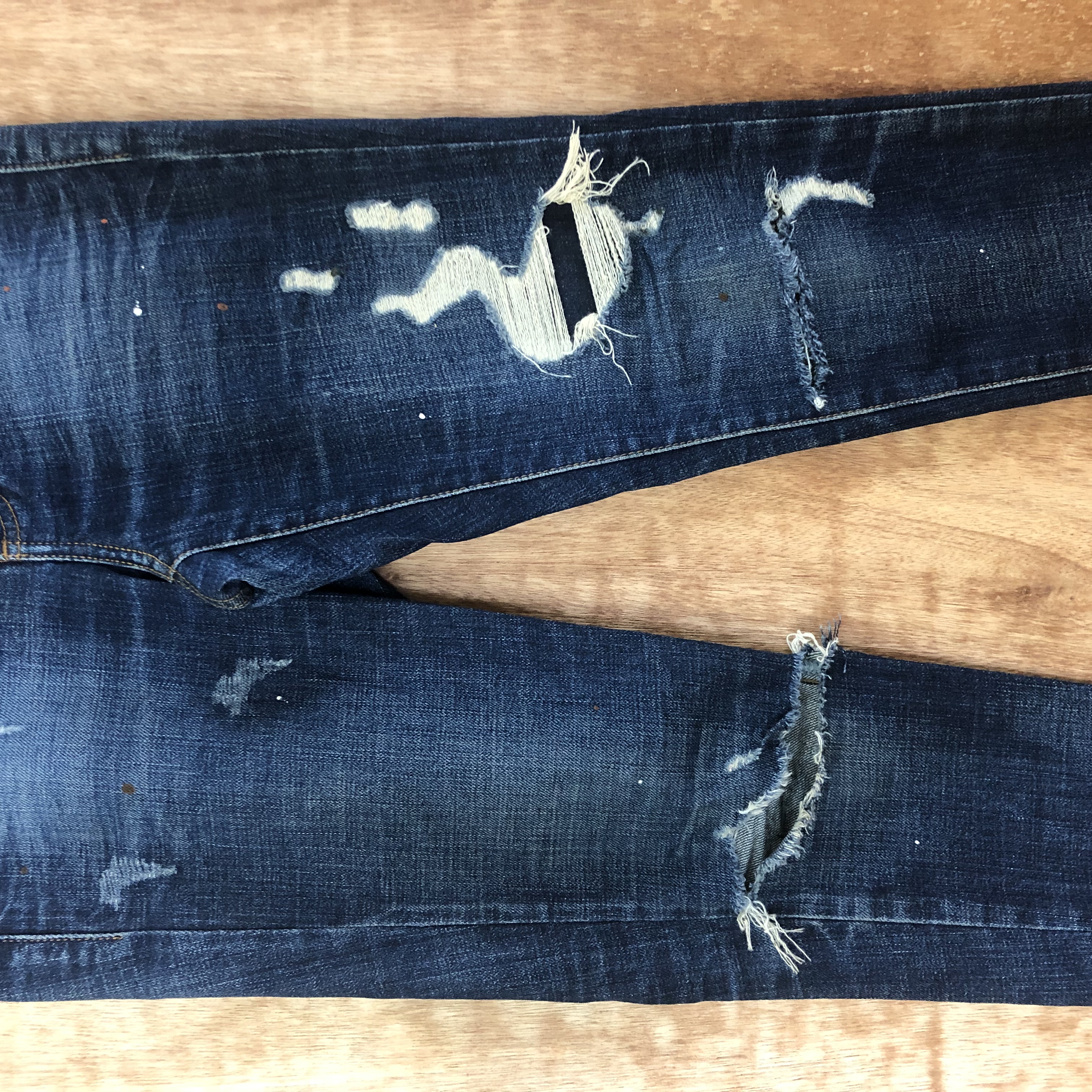 Guess - Guess Distressed Denim Pants - 7