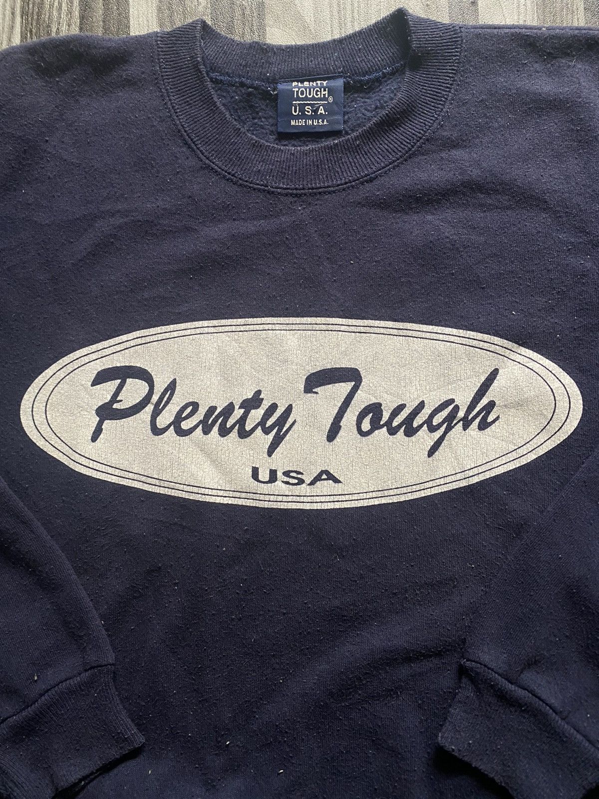 Plenty Tough Vintage Sweatshirt Usa - 3