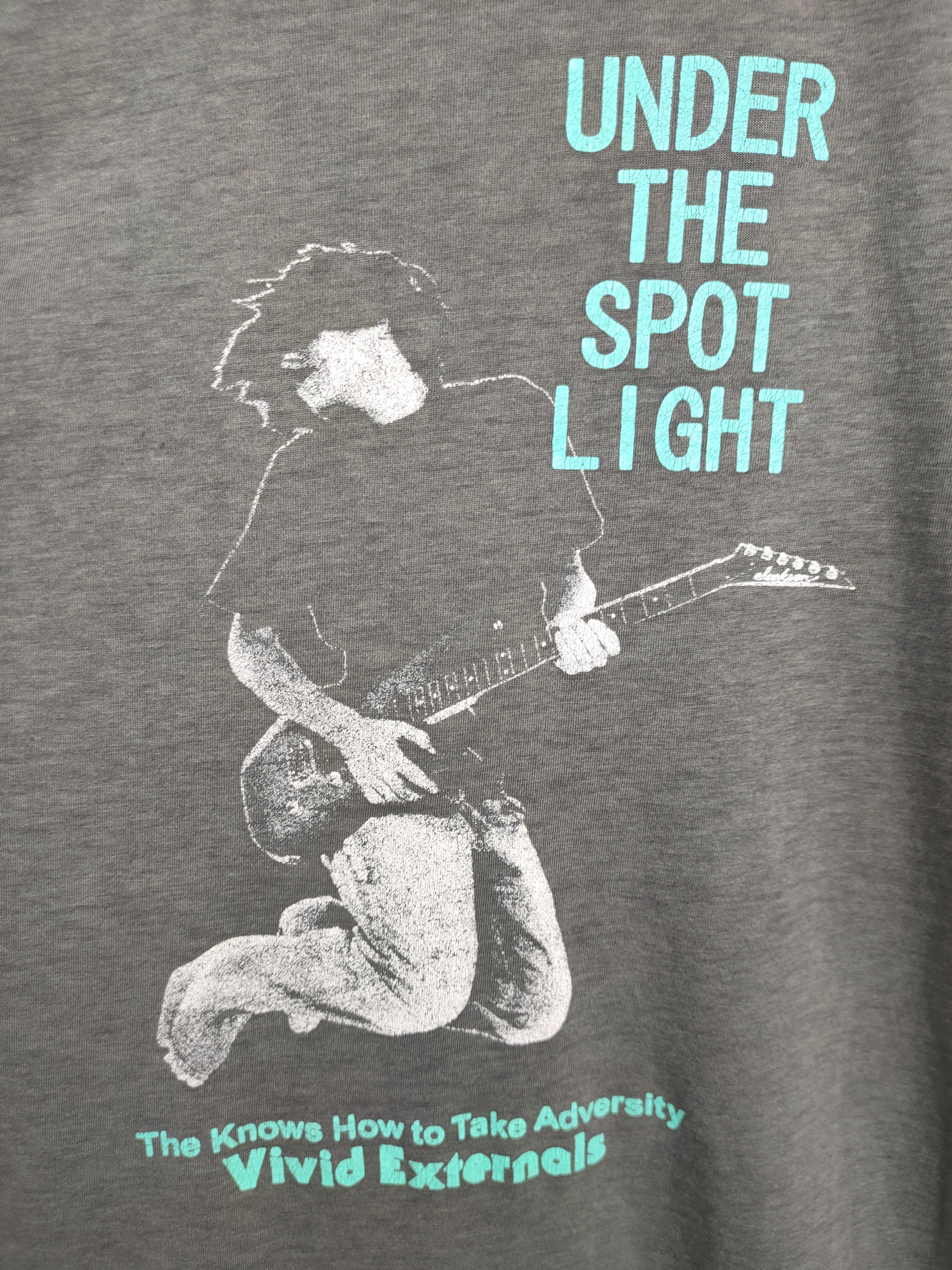 Japanese Brand - Timely Warning Under the Spot Light Reglan Three Quarter Shirt - 6