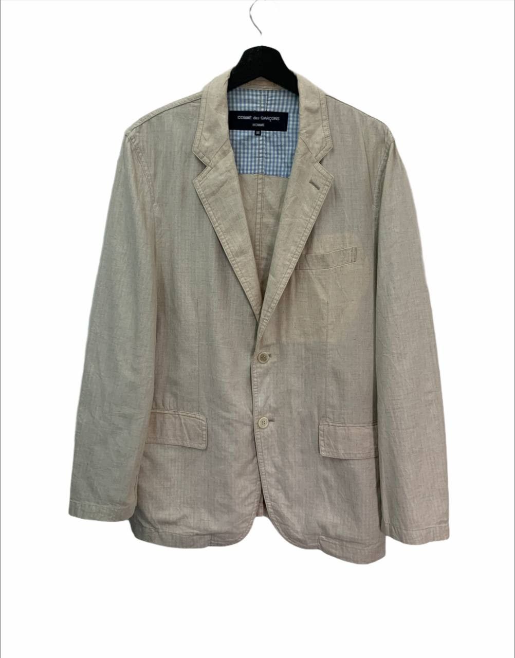 S/S05 CDG Homme Linen Coat - 1