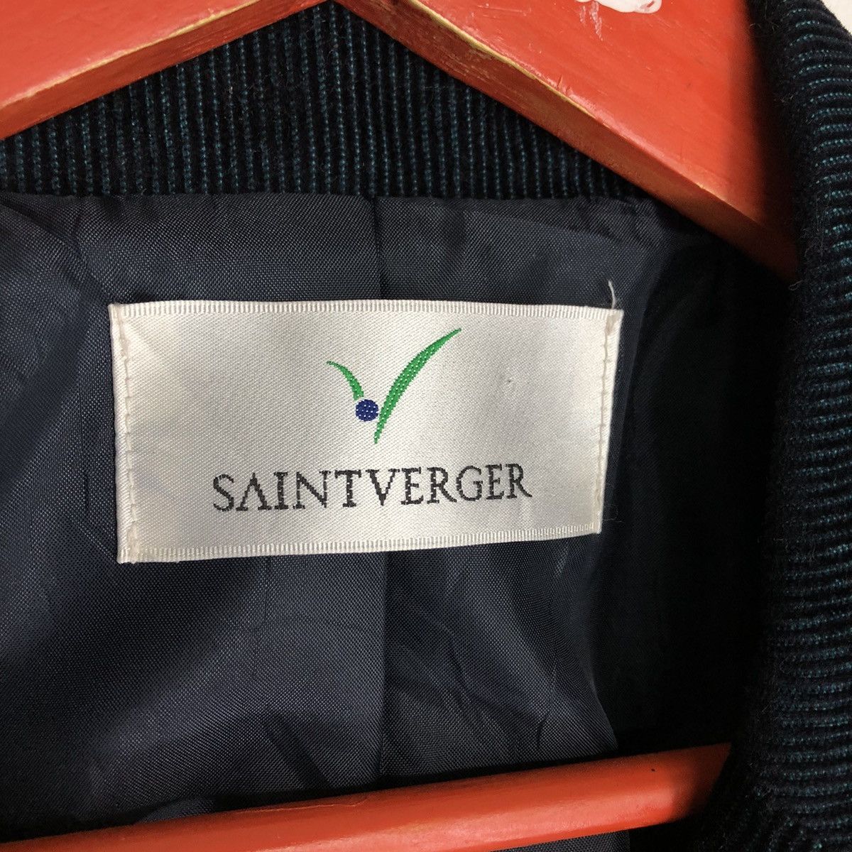 Japanese Brand - Saintverger Velvet Green Jacket - 8