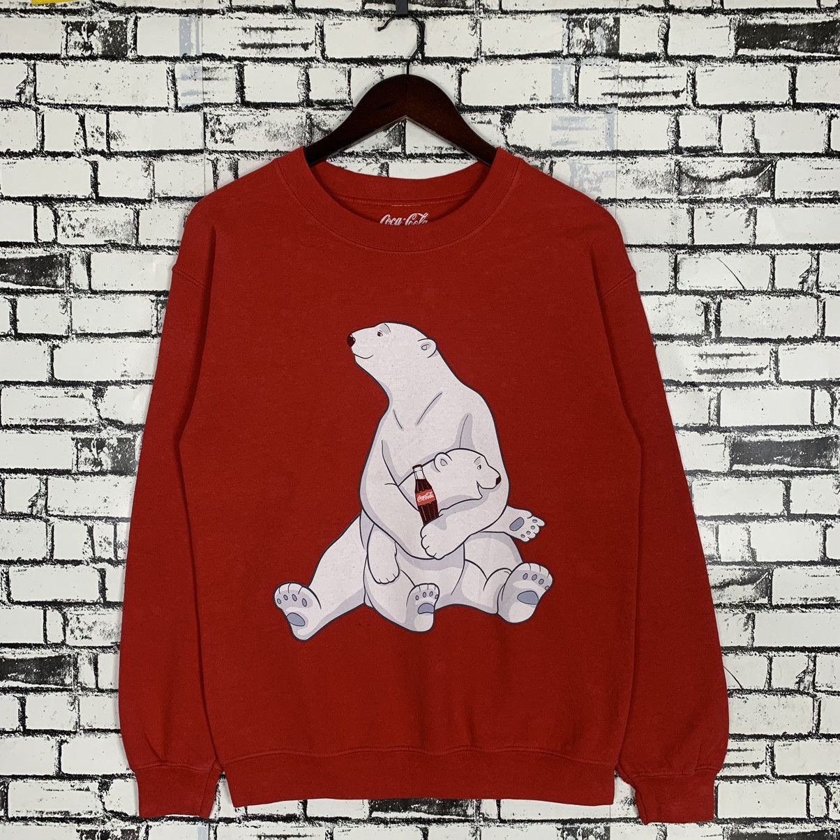 Vintage Coca Cola Polar Bear Sweatshirt Crewneck - 1