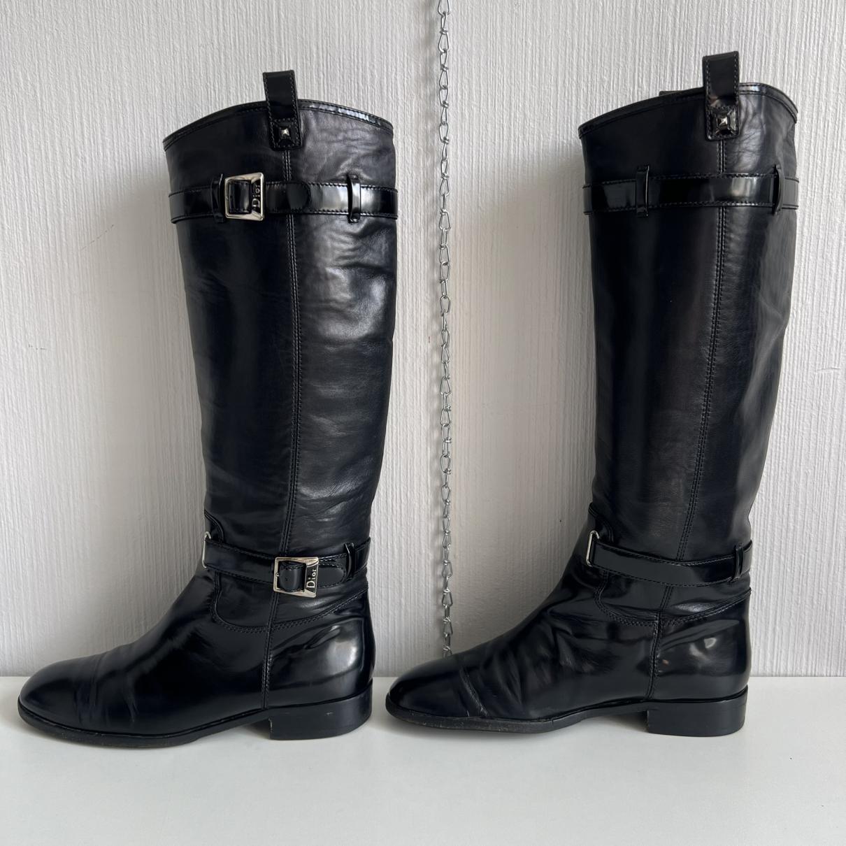 Leather riding boots - 7