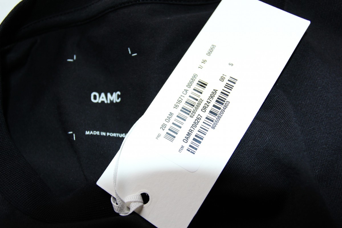 BNWT AW20 OAMC LOGO PRINT LS TSHIRT S - 11